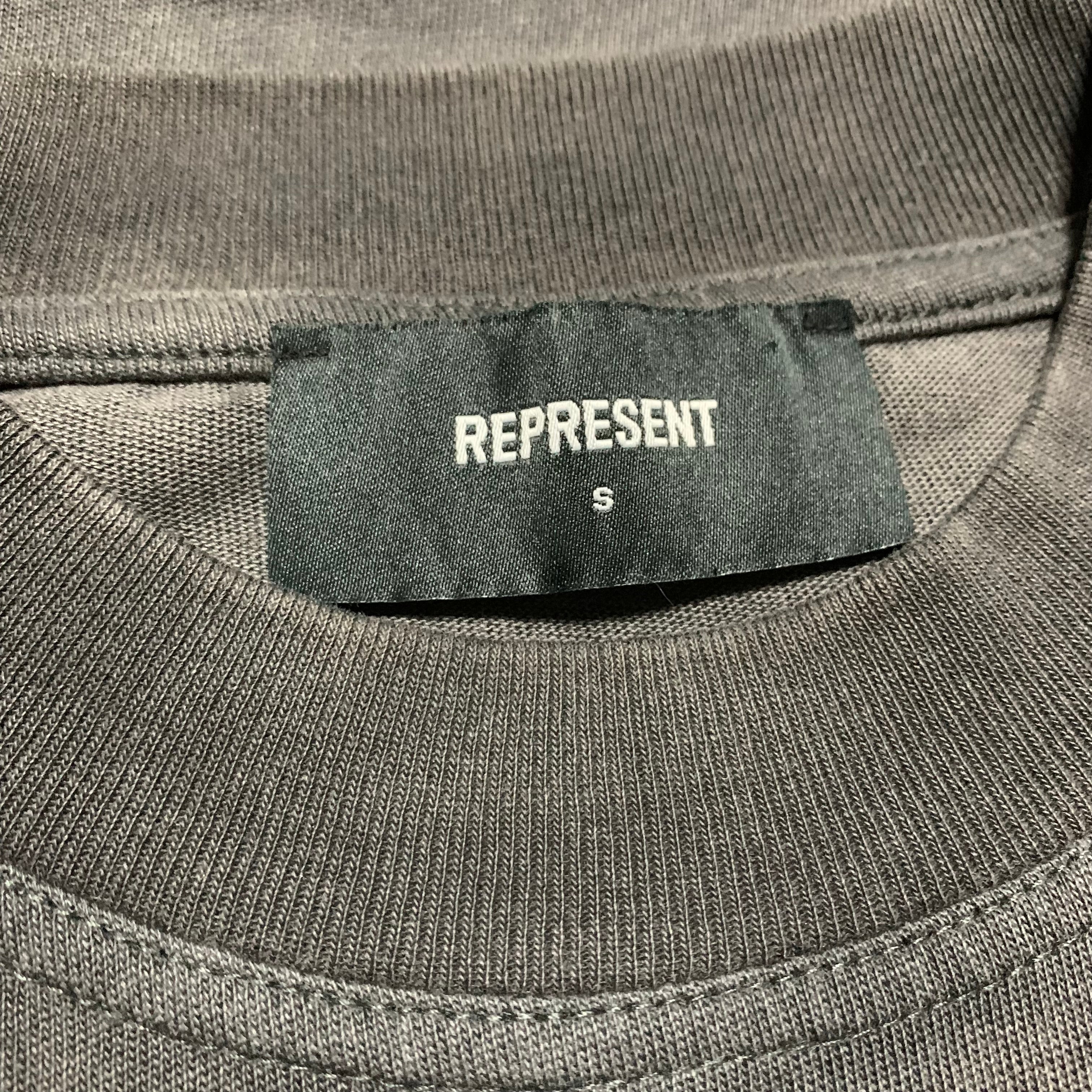 Represent Small Spirit Enduring Vintage Grey Tee