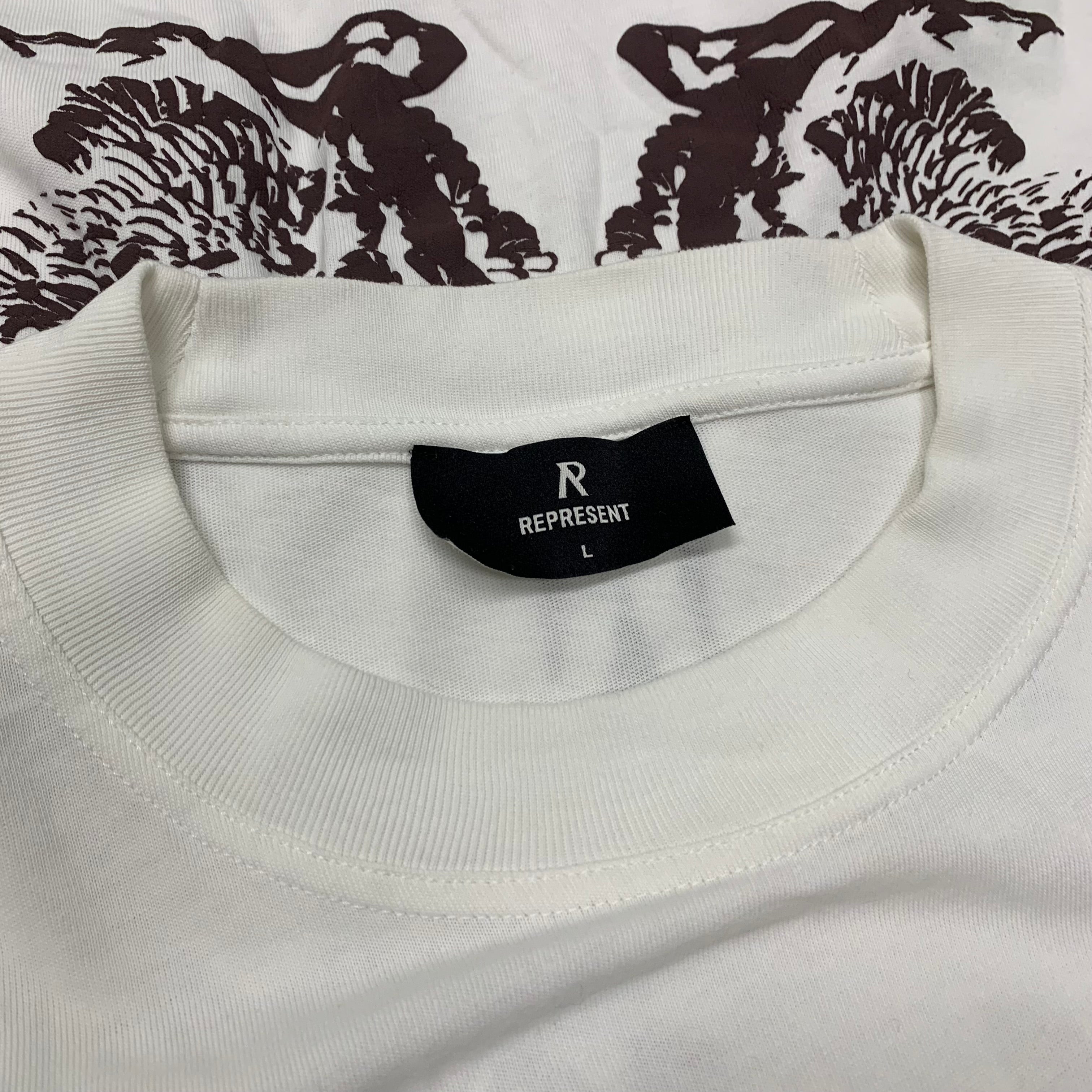 Represent Large Tee Spirit Of Summer Flat White T-Shirt