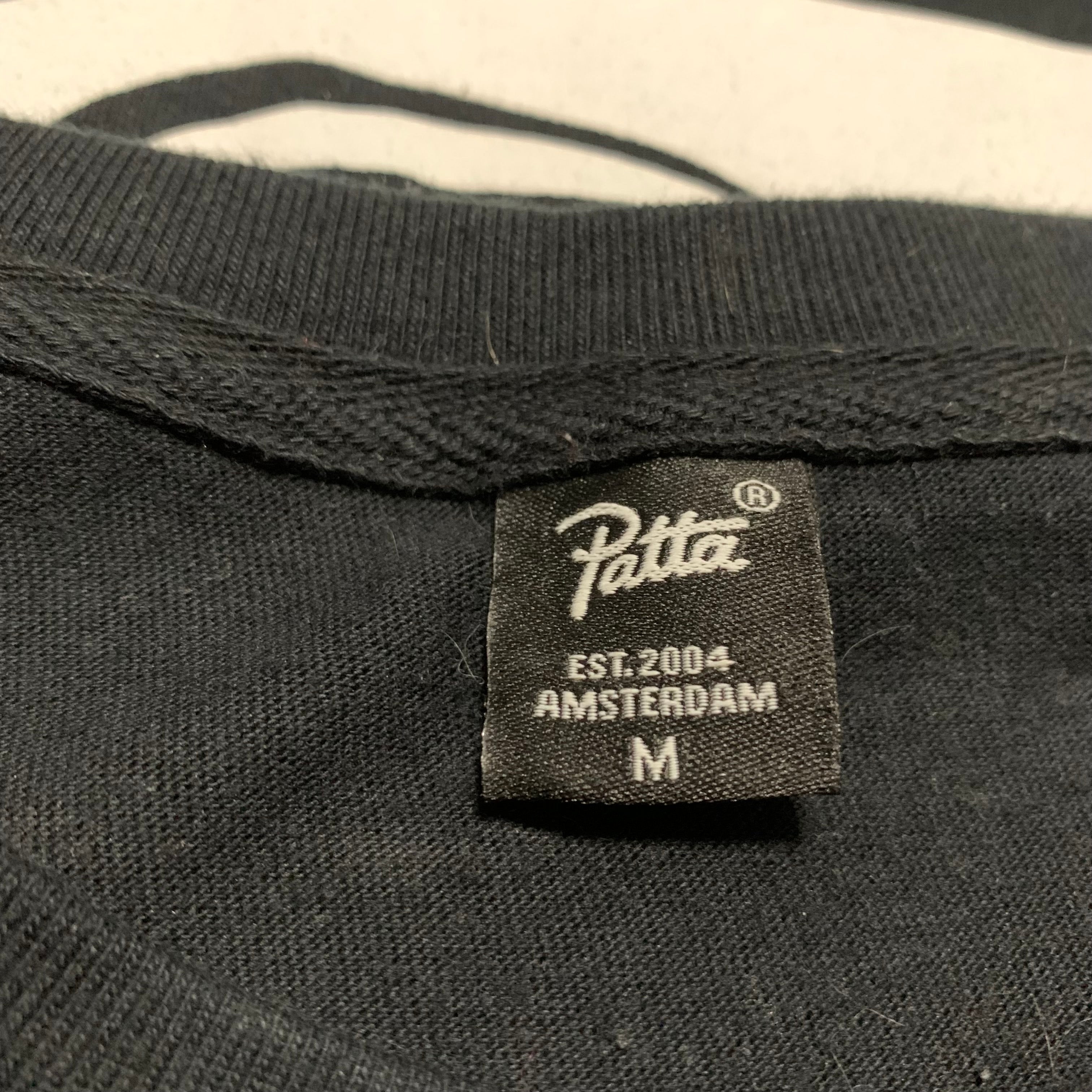 Patta Medium De Duivel Black Tee Amsterdam RARE 2020