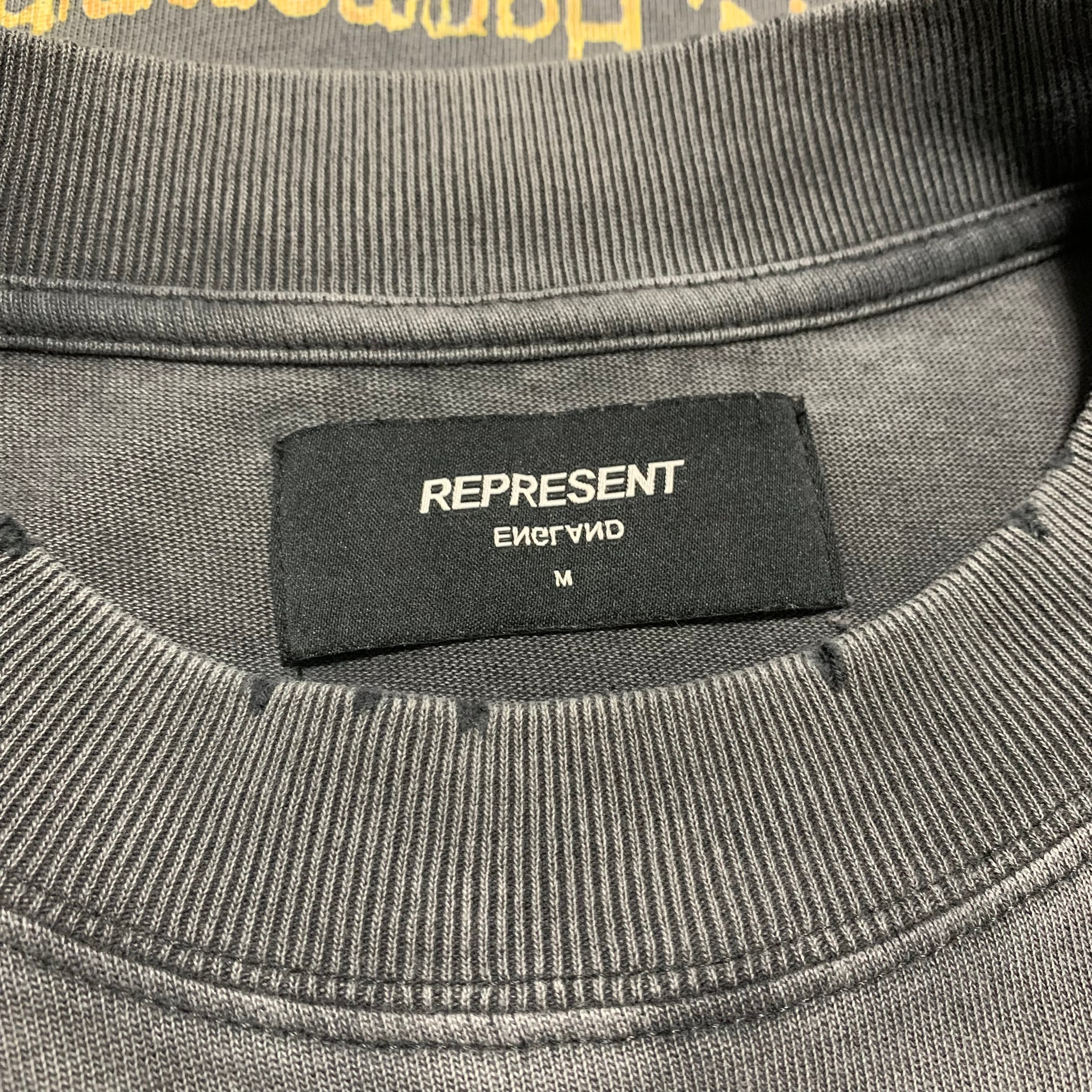 Represent Medium Rep N Resent Vintage Grey Tee