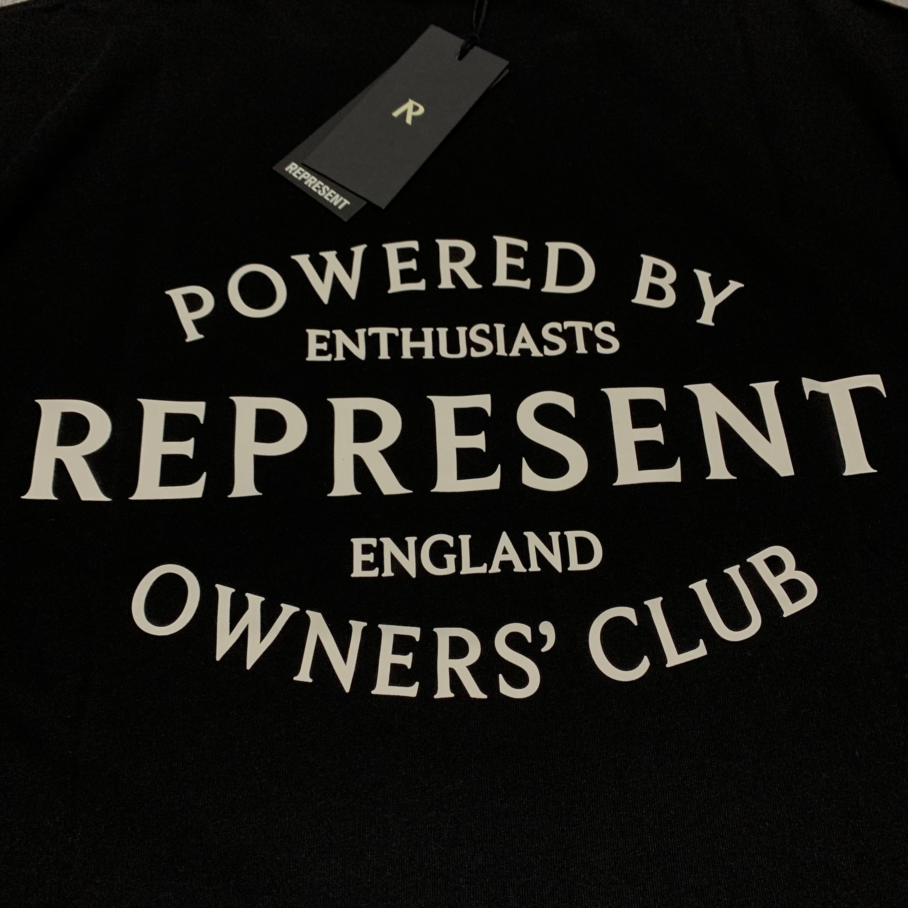 Represent XS Owners Club Stamp Jet Black Tee