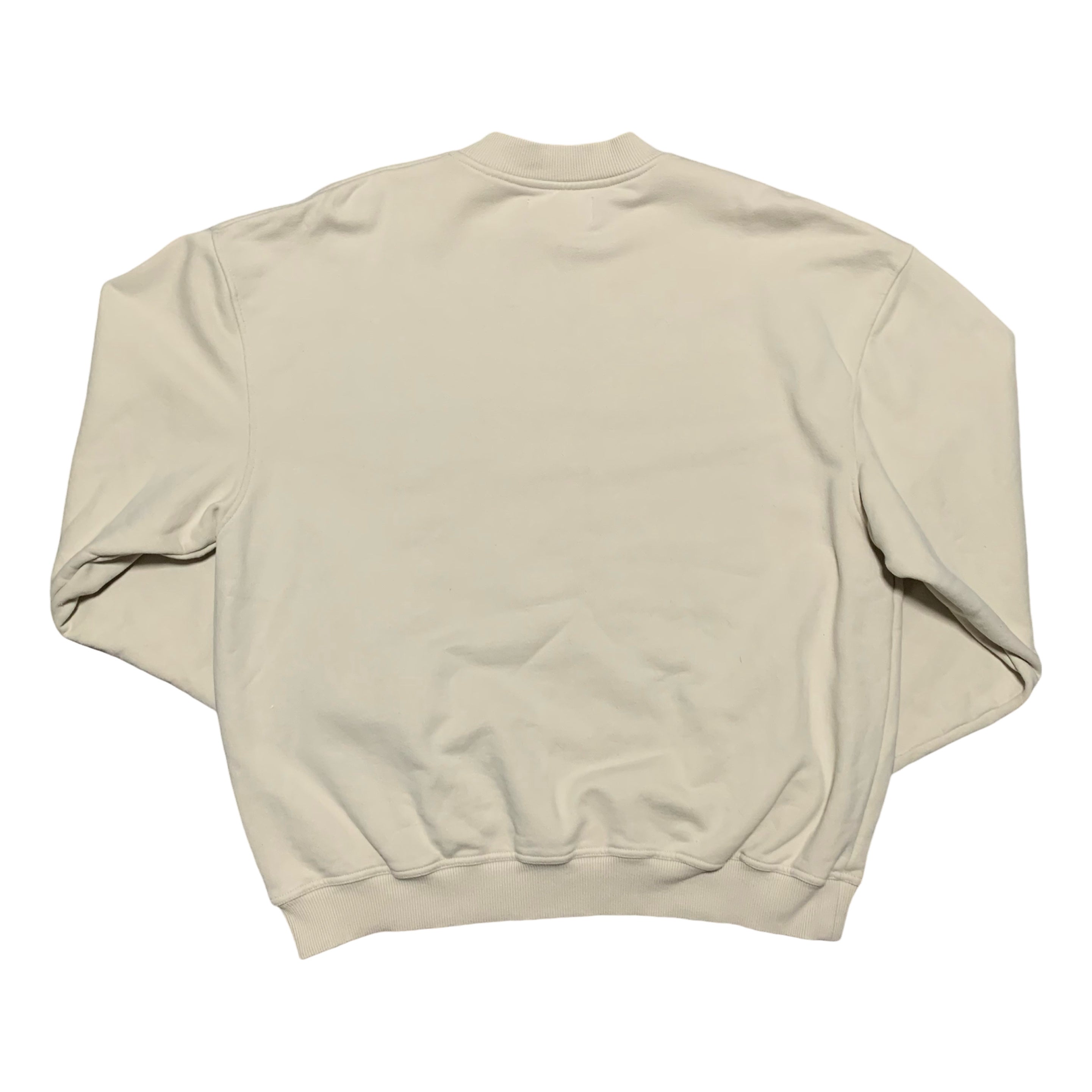 Represent Medium Blanks Vintage White Sweater Sweatshirt Crewneck