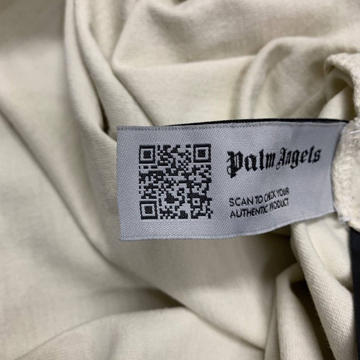 Palm Angels Medium Tee Flame Logo White T-Shirt