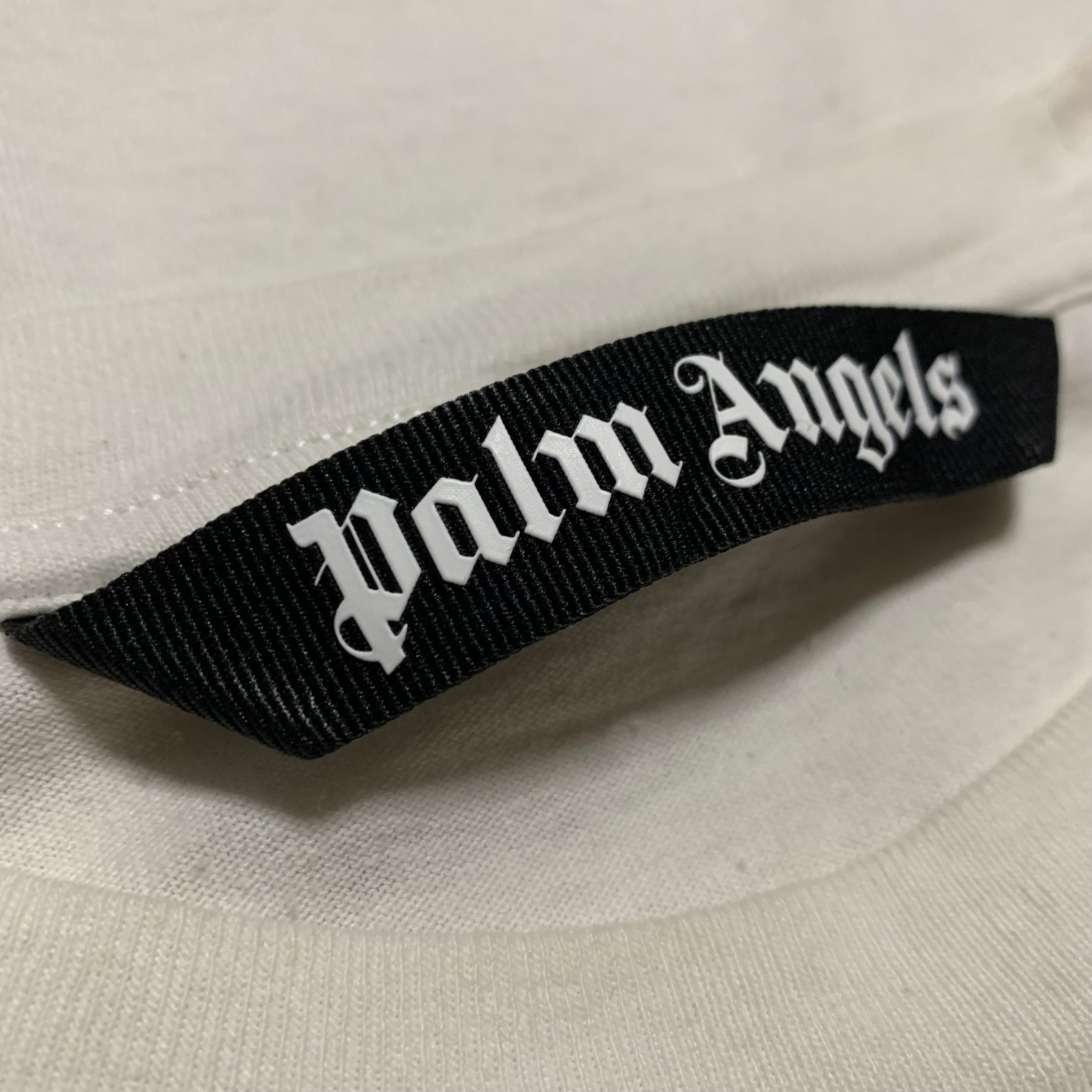 Palm Angels Medium Tree Logo White Tee