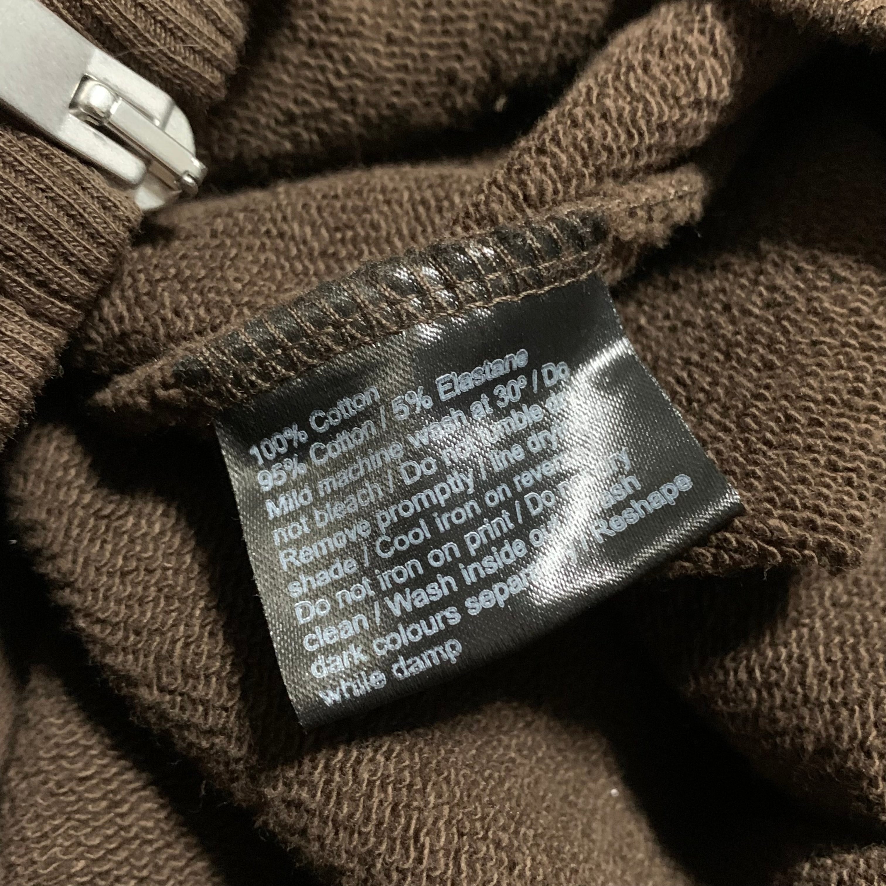 Represent XXS Blanks Bomber Jacket Vintage Brown