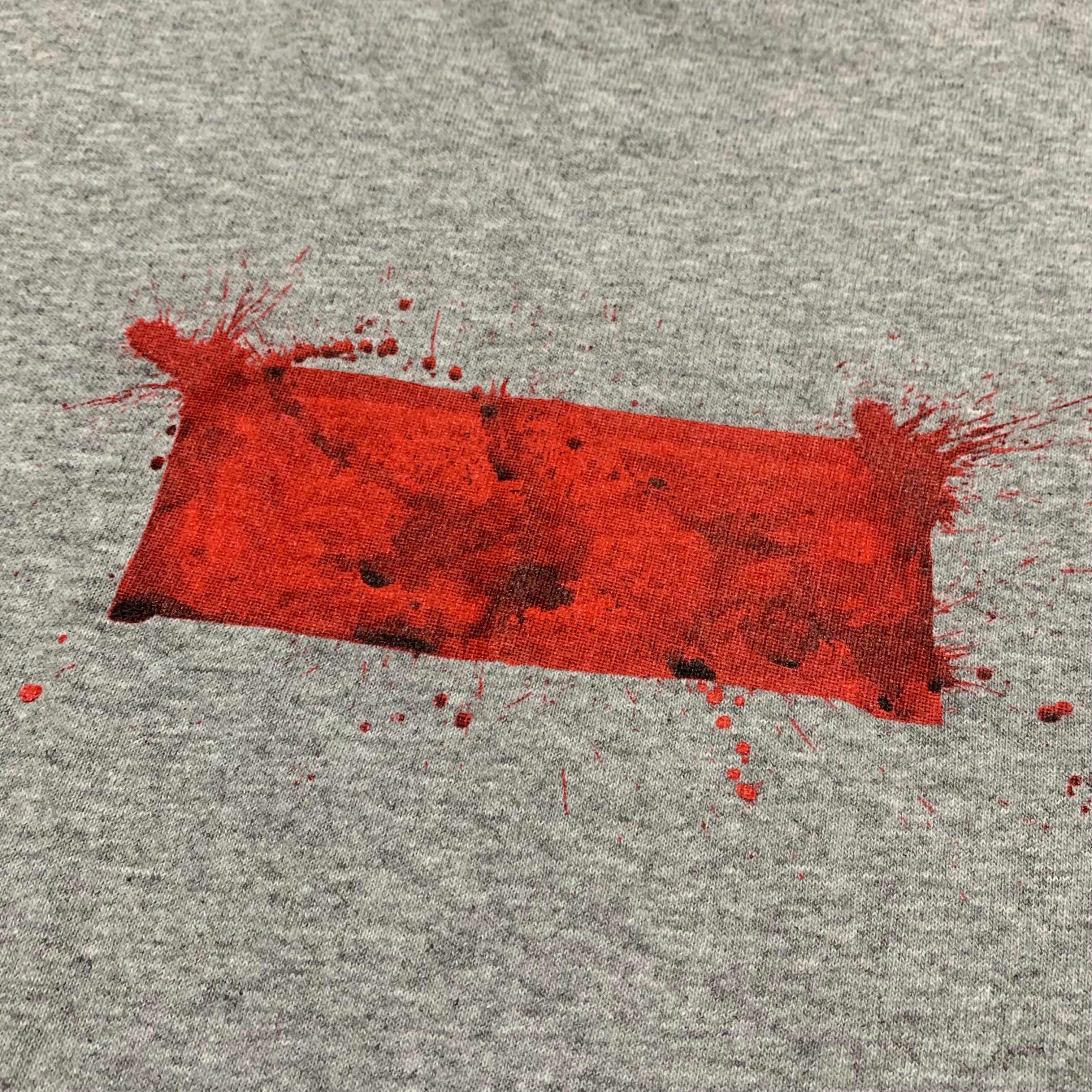 Supreme Medium Box Logo Ralph Steadman Grey Tee 2022