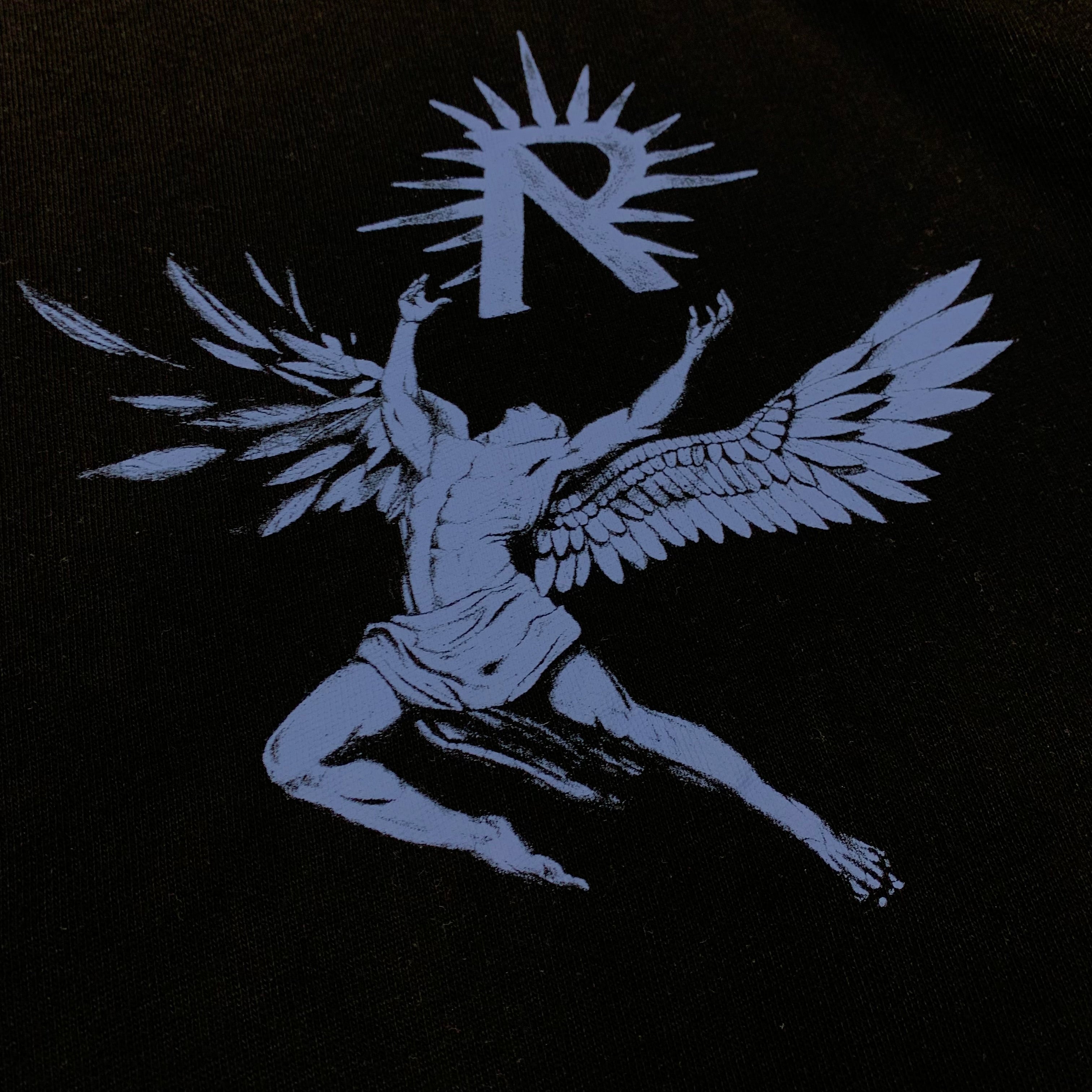 Represent Large Tee Icarus Jet Black T-Shirt Coggles Edition