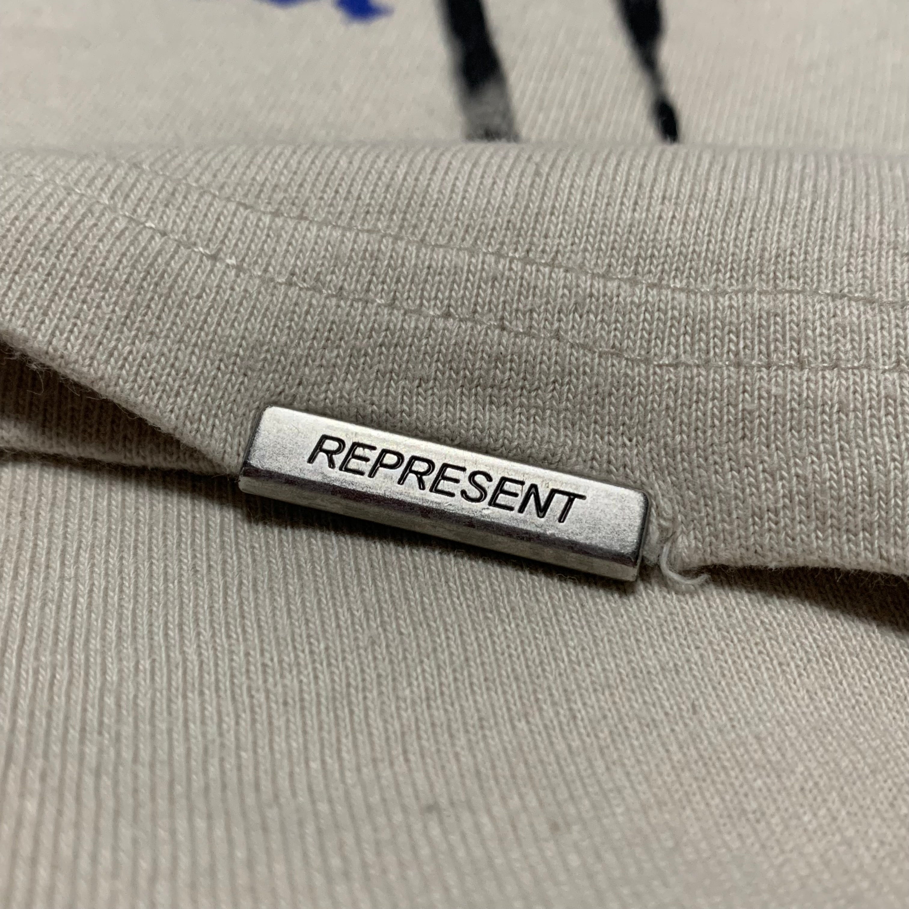 Represent Small British Thunder Vintage White Tee