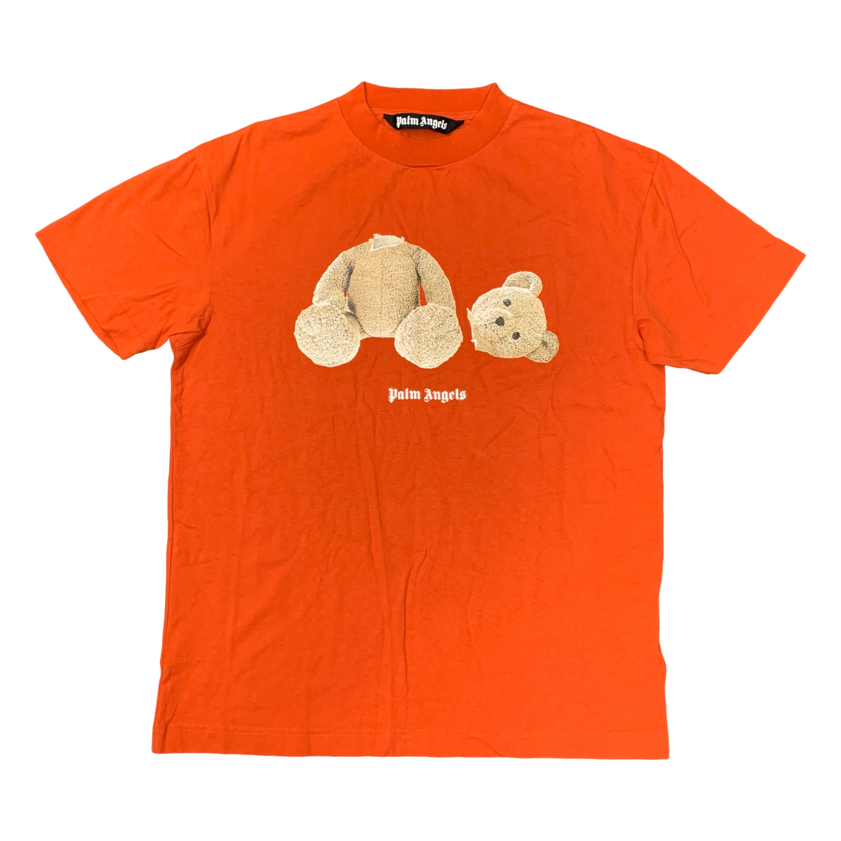 Palm Angels Medium Tee Bear Classic Orange T-Shirt
