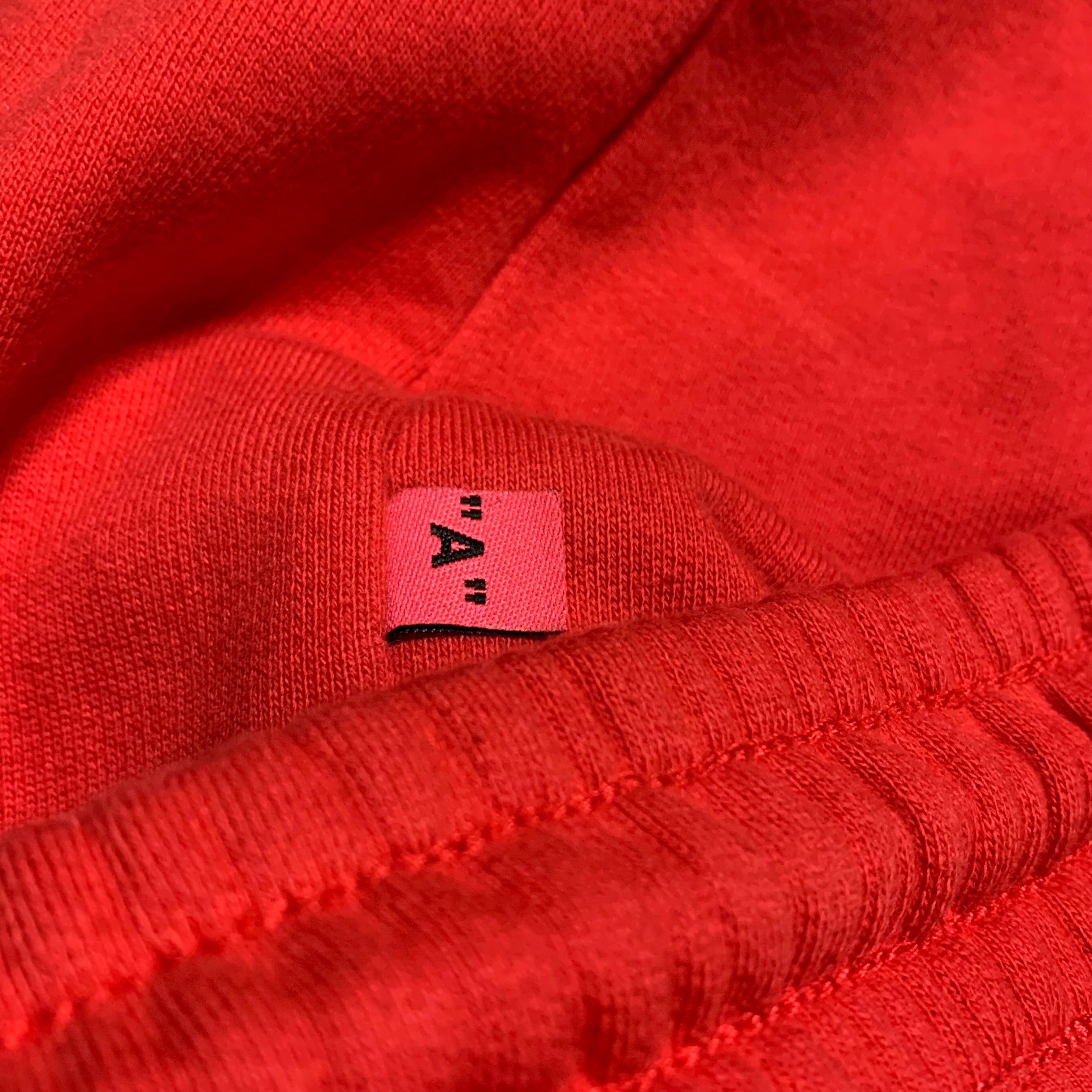 Off White XL Shorts Outline Diag Red Bottoms Virgil Abloh