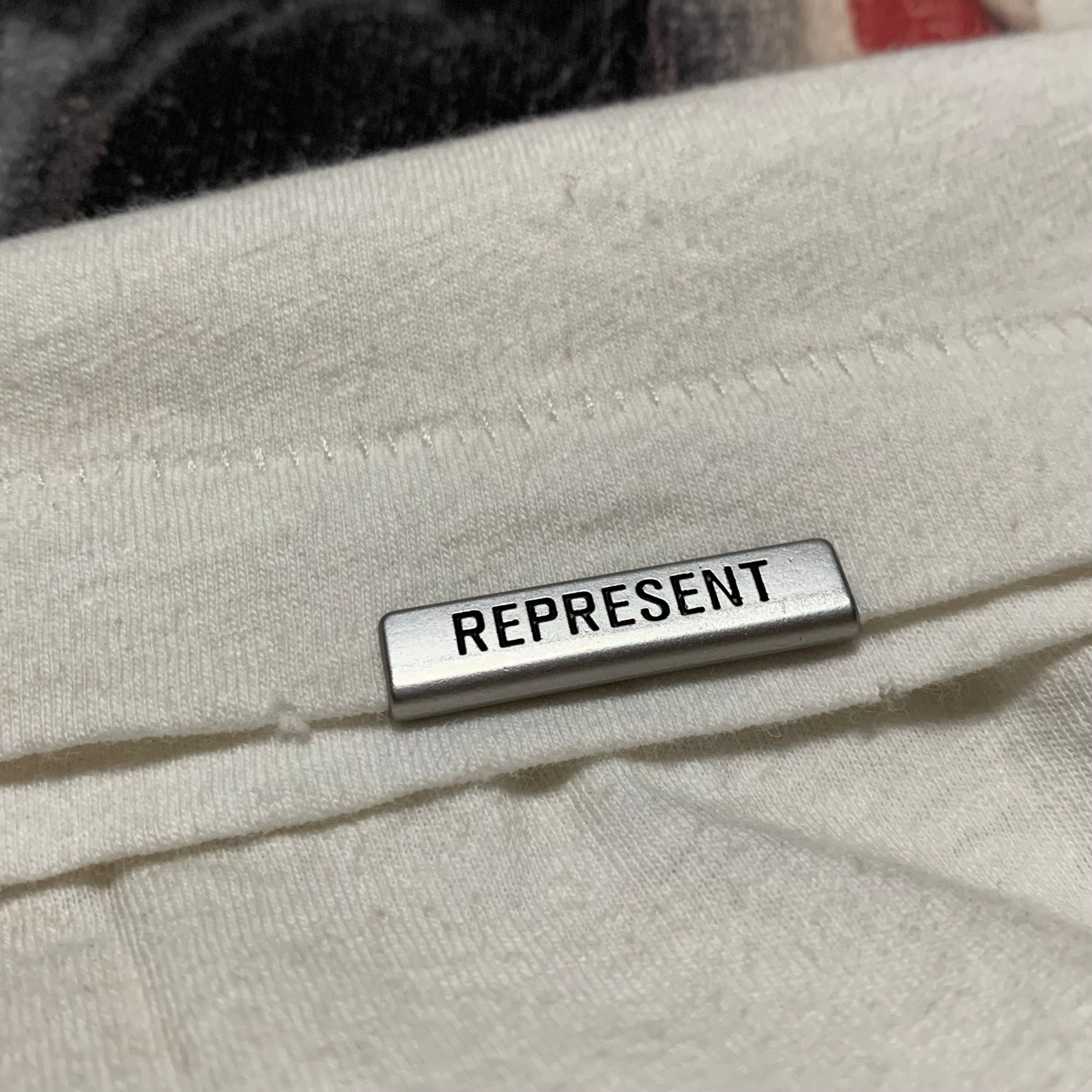 Represent XL Dream On Tour Washed Ecru White Tee
