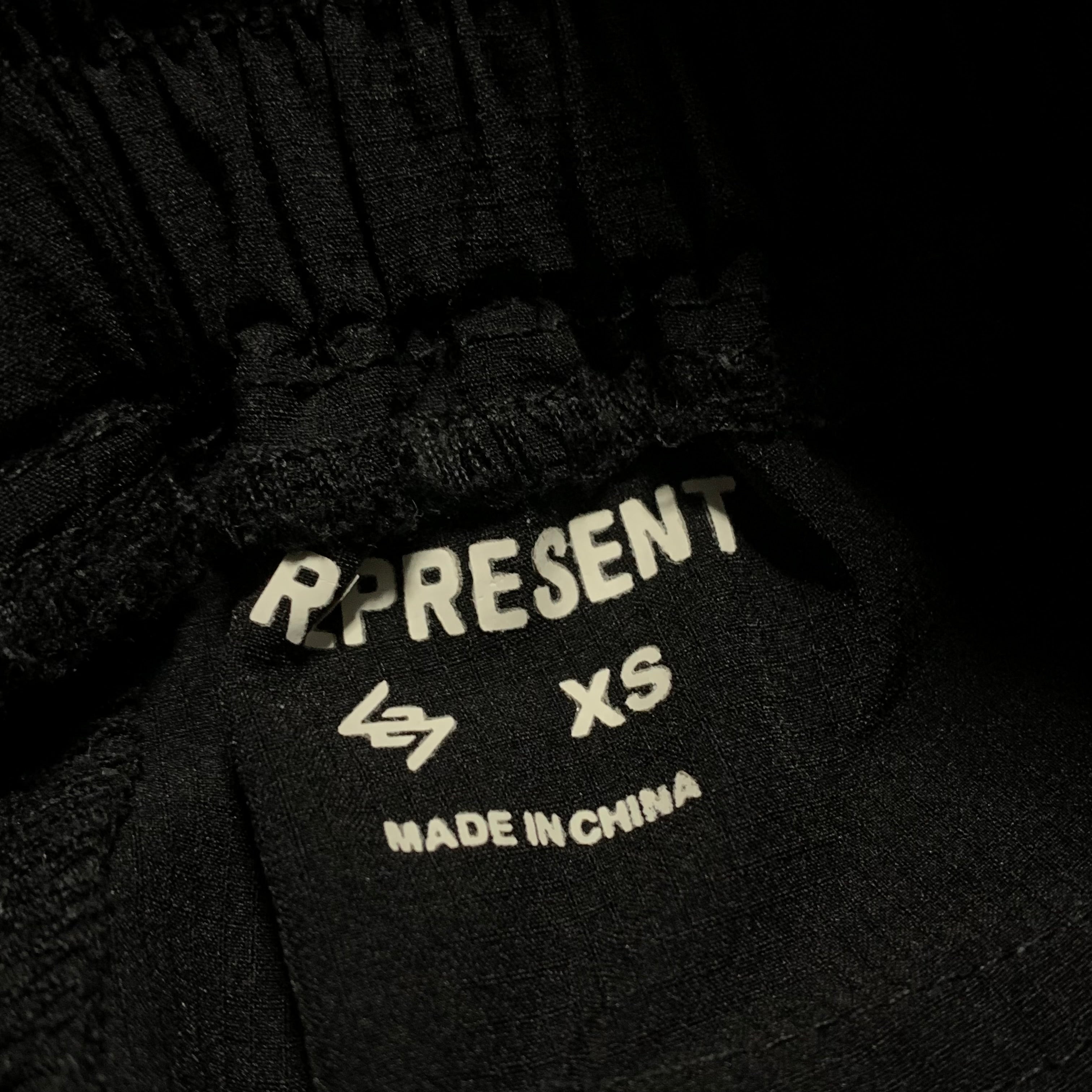 Represent XS 247 Black Pants Track Pant Bottoms