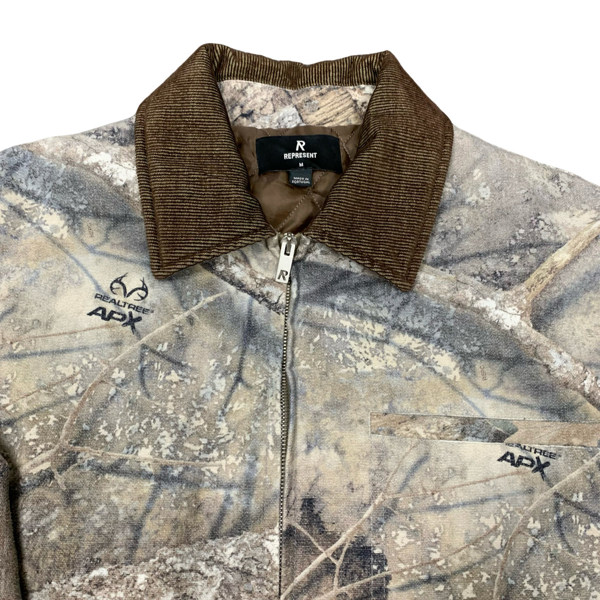 Represent Medium Jacket Realtree Camo Trucker Jacket