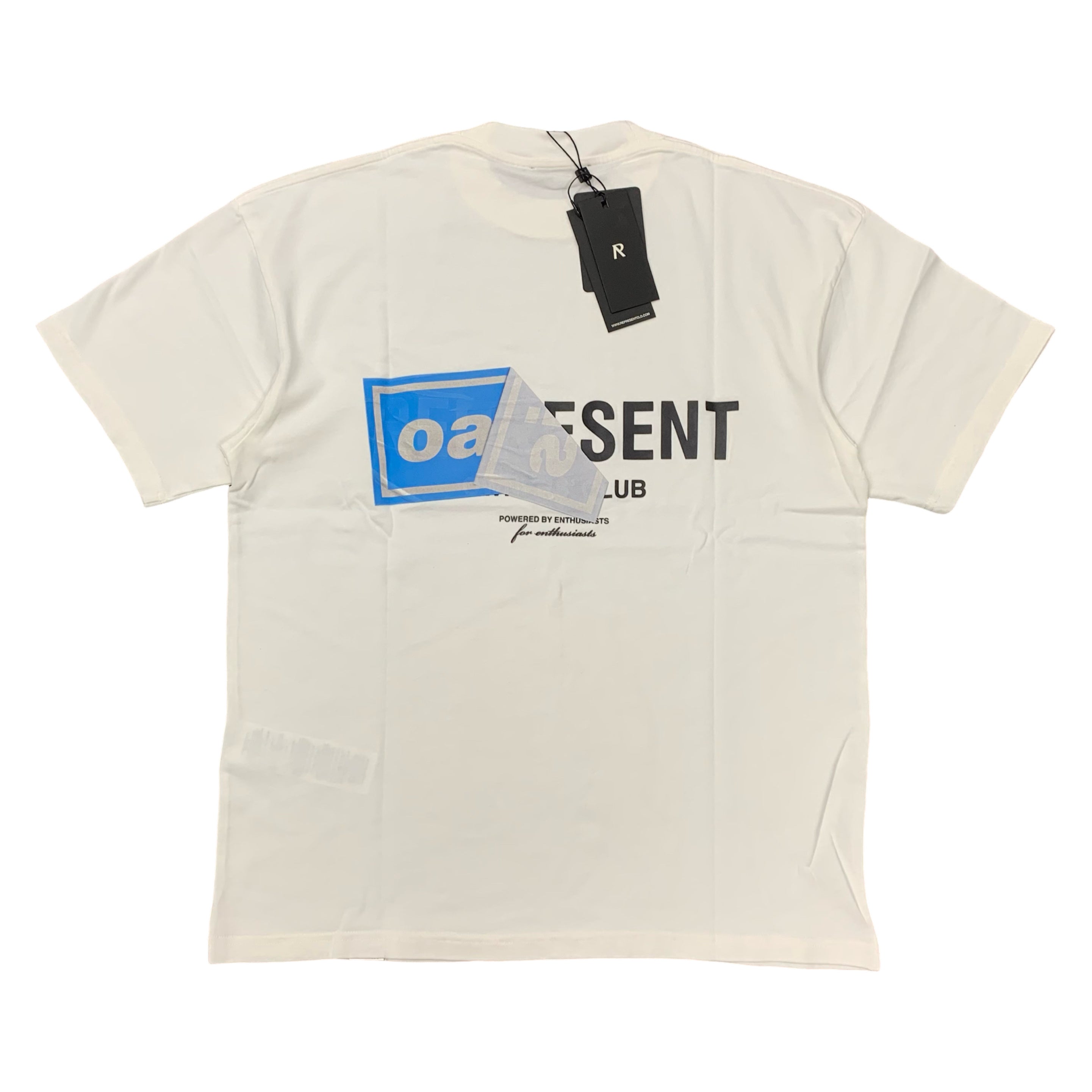 Represent XS Tee Oasis Owners Club Flat White T-Shirt