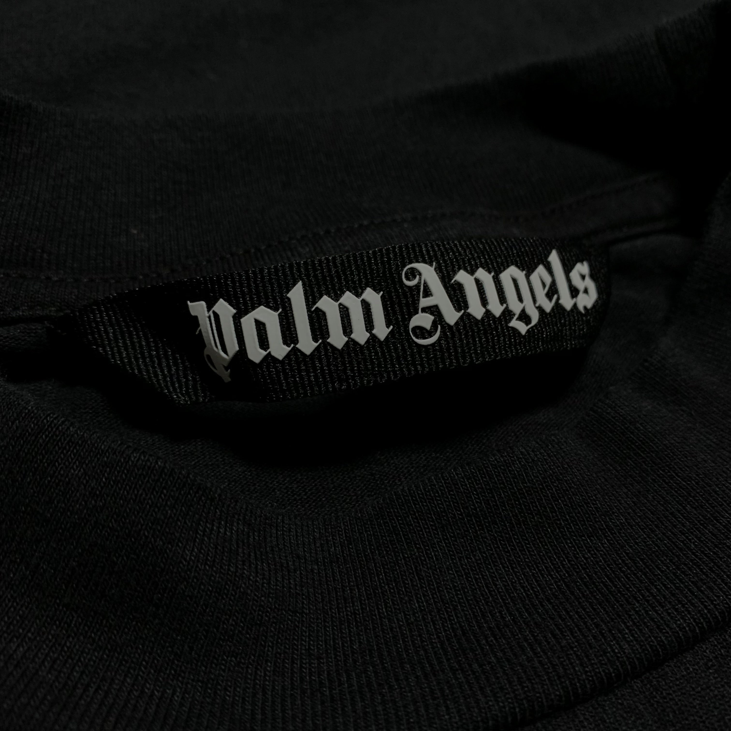 Palm Angels Medium Classic Bear Black Tee
