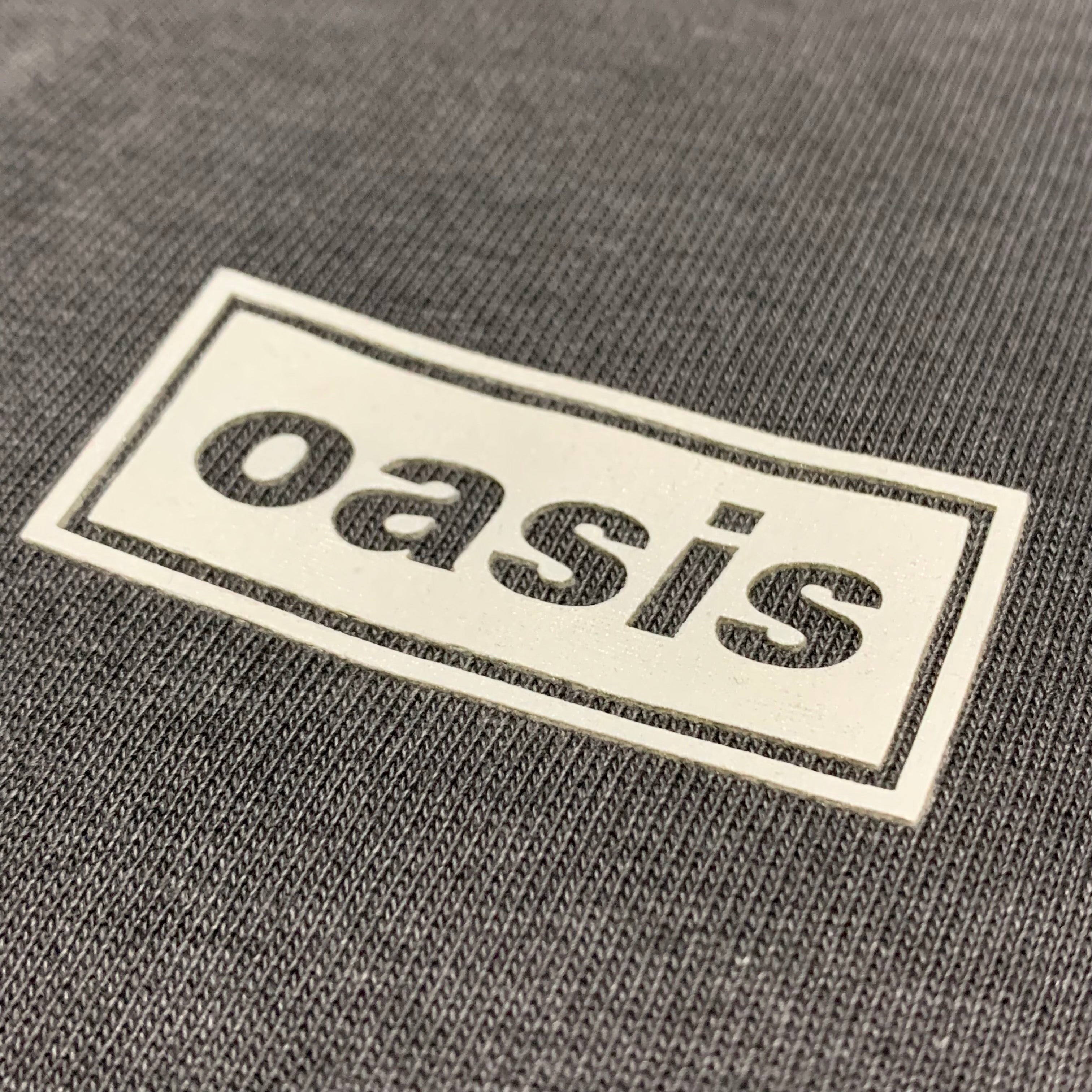 Represent x Oasis XS Owners Club Stained Black Tee