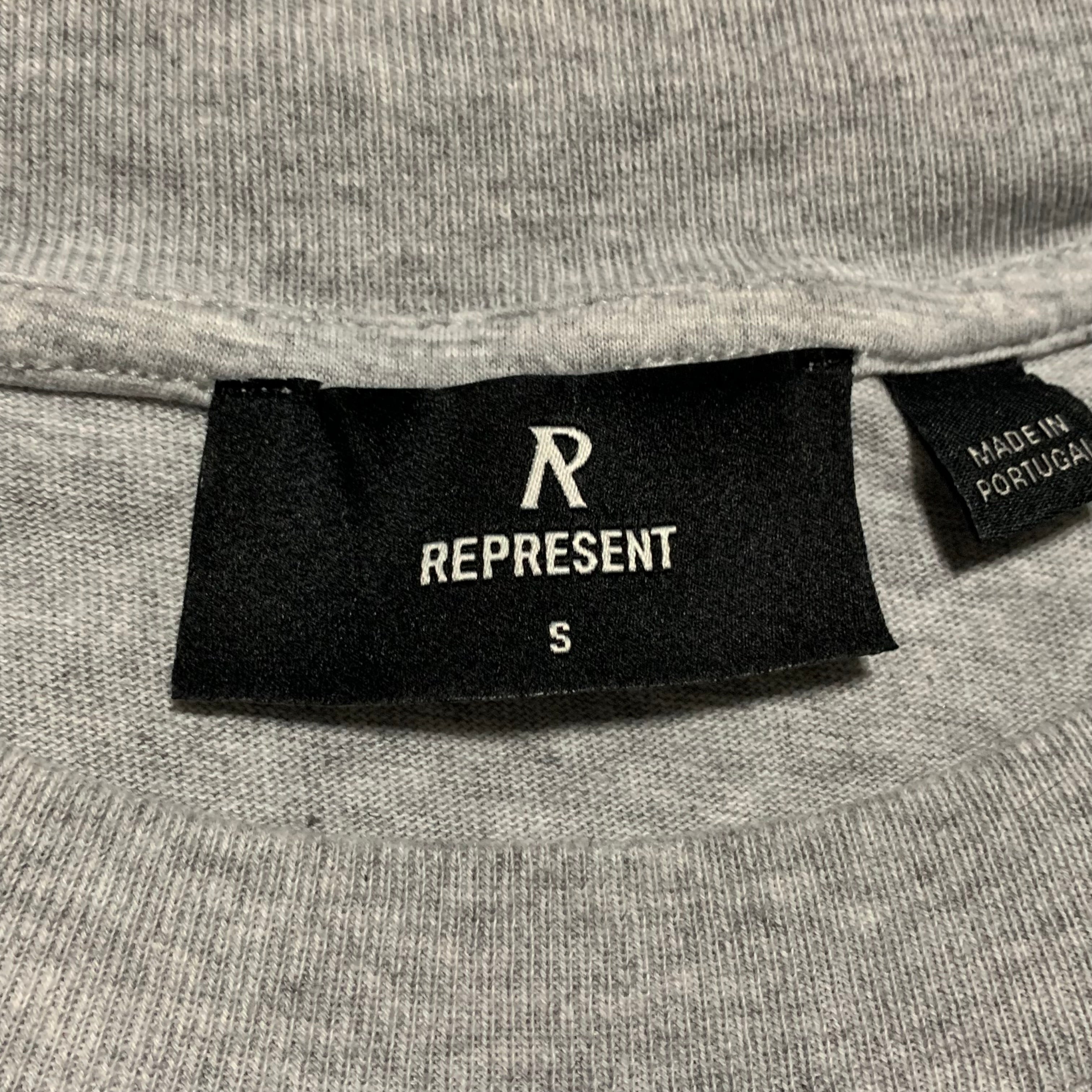 Represent Small Owners Club Stamp Grey Tee