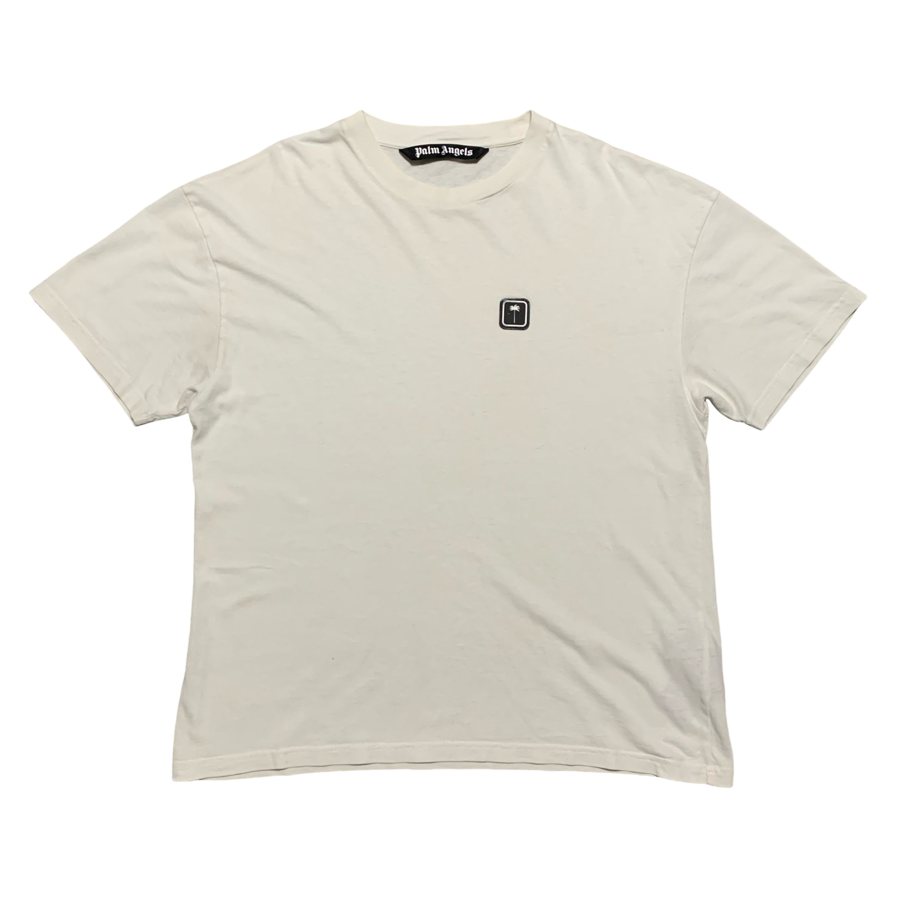 Palm Angels Medium Tree Logo White Tee