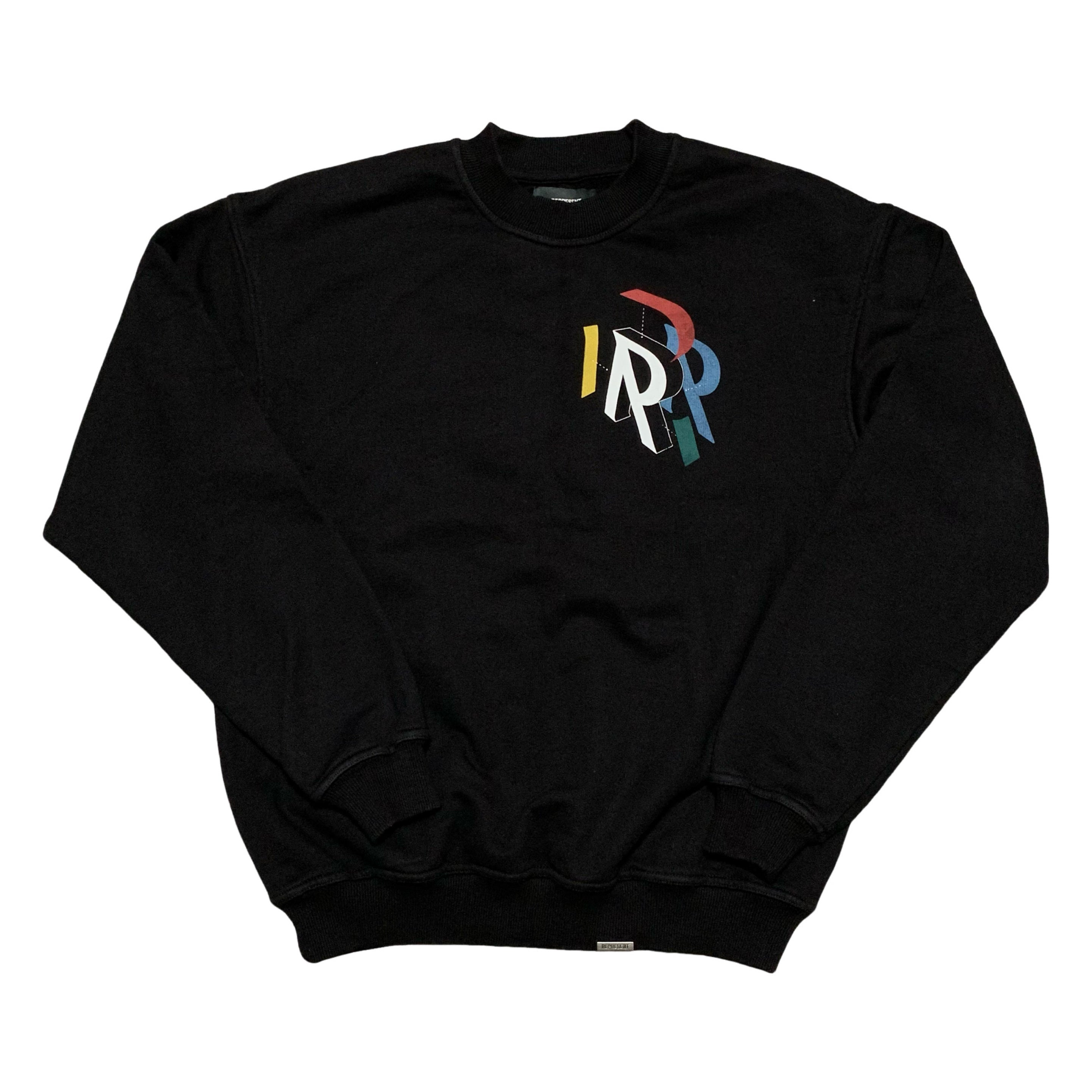 Represent XS Initial Assembly Black Sweatshirt Crewneck
