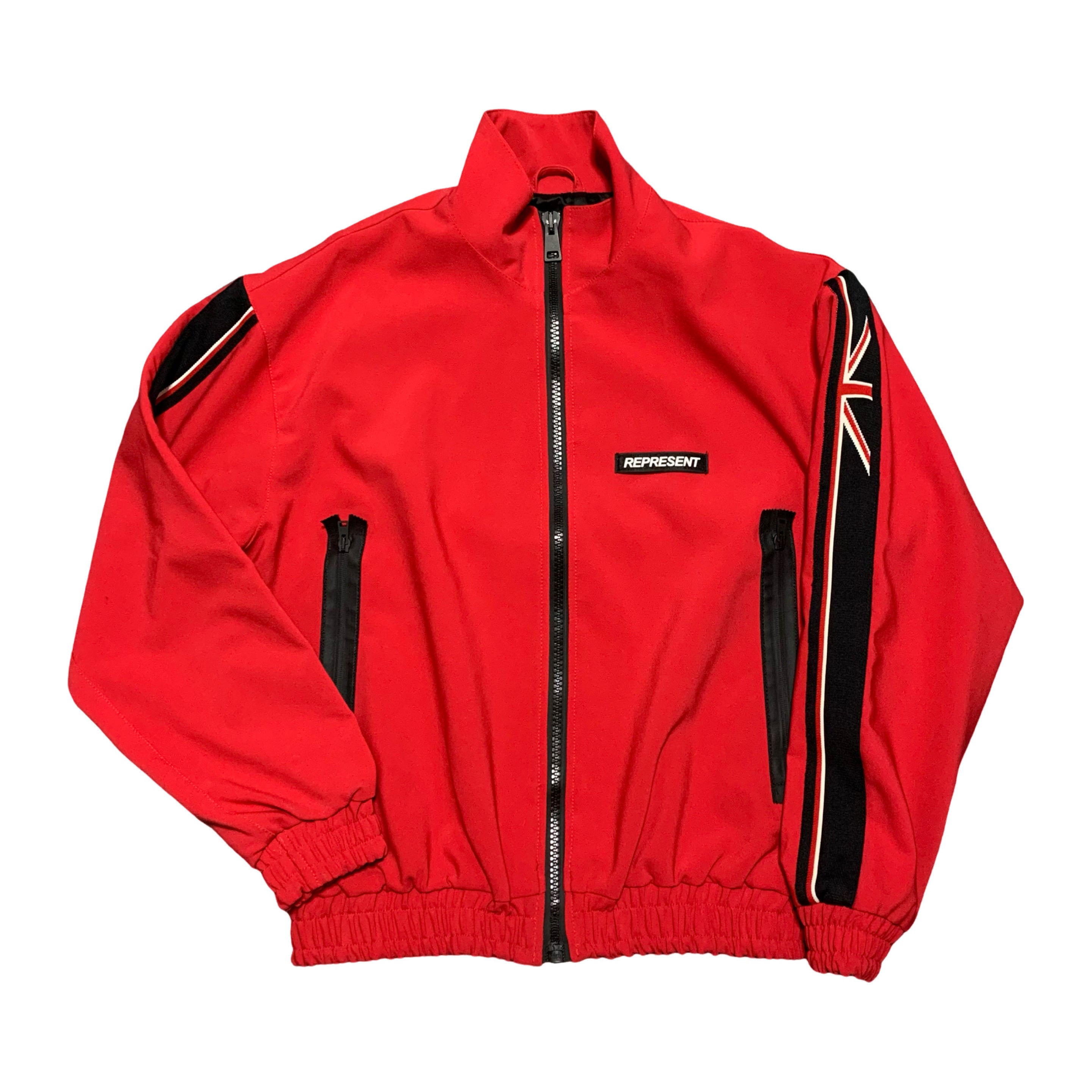 Represent Medium United Jack Red Zip Track Jacket British Made 2018