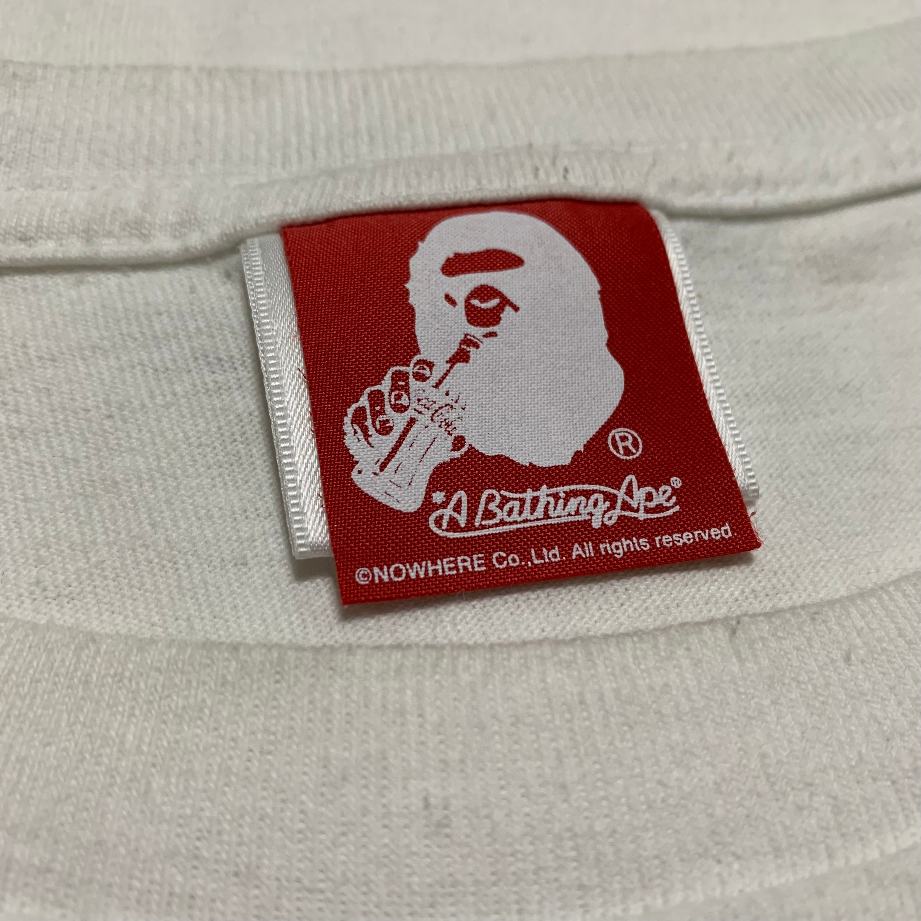 Bape Medium Coca Cola Big Ape Head White Tee 2016