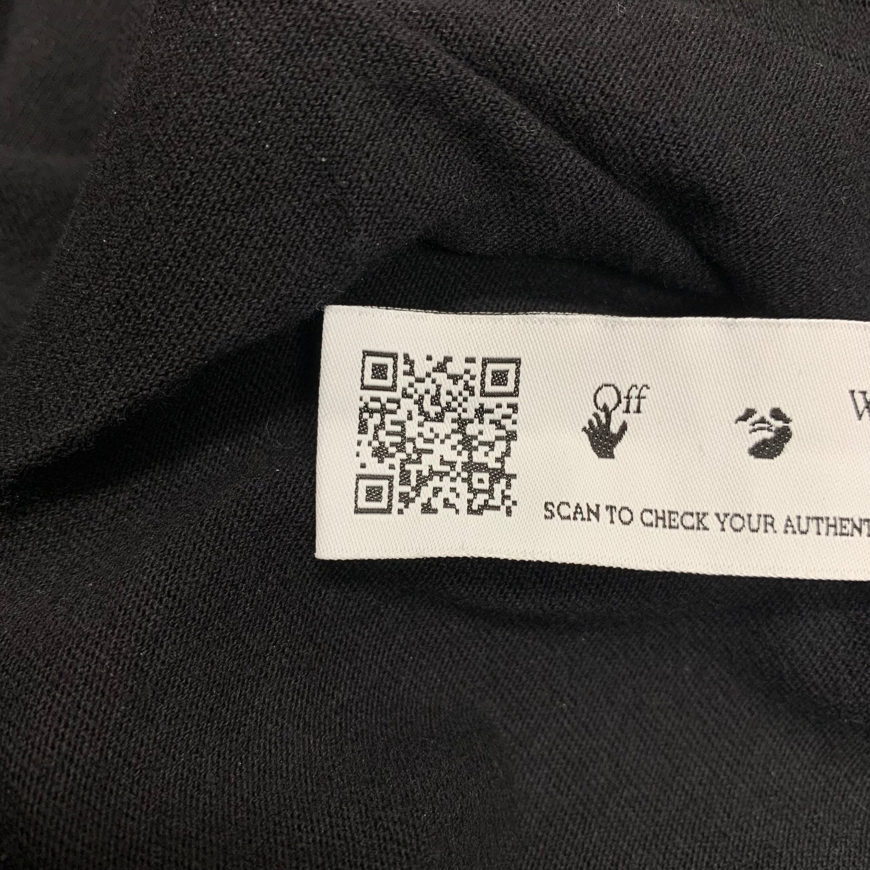 Off White Medium Tee Black Arrows Black T-Shirt Virgil Abloh