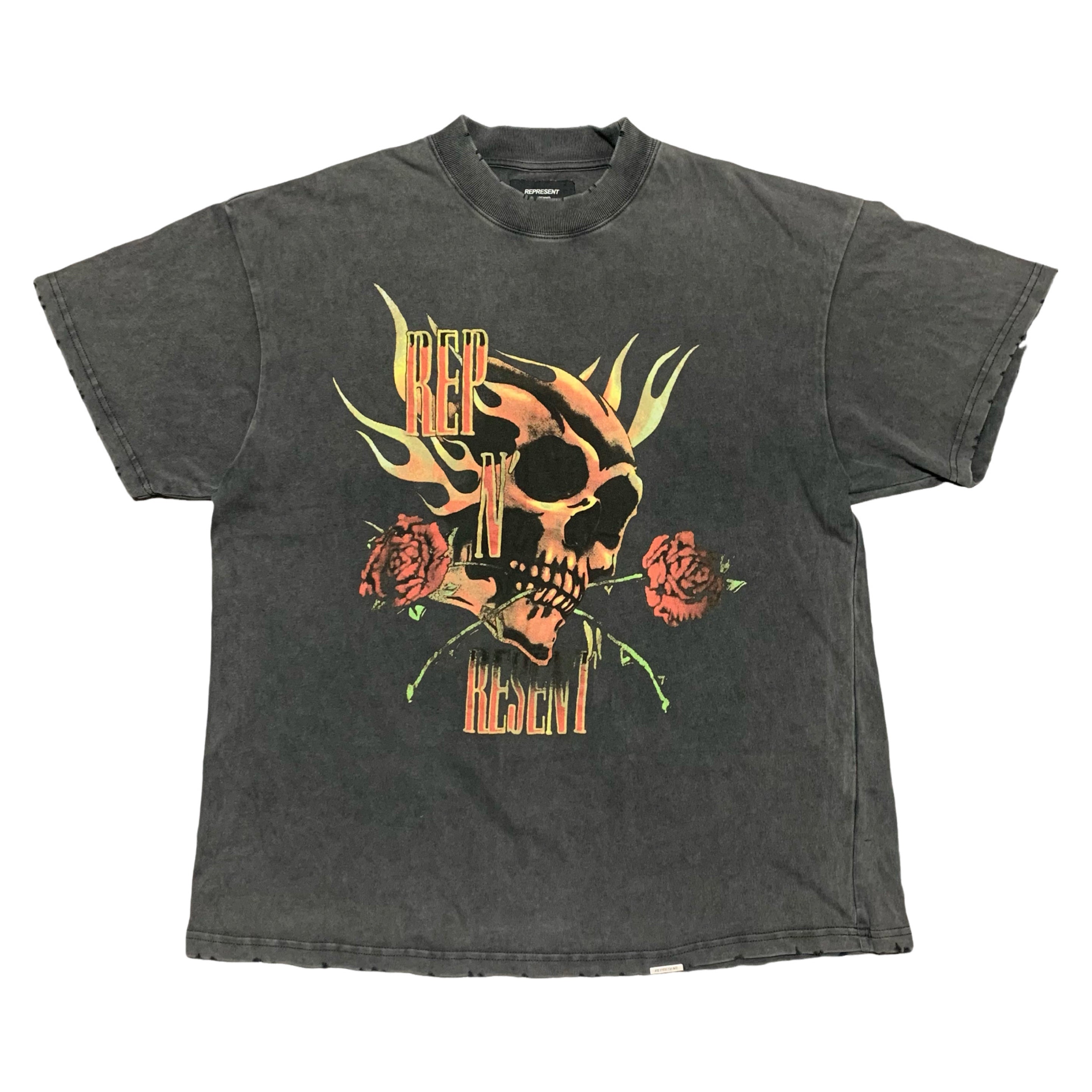 Represent Medium Rep N Resent Vintage Grey Tee