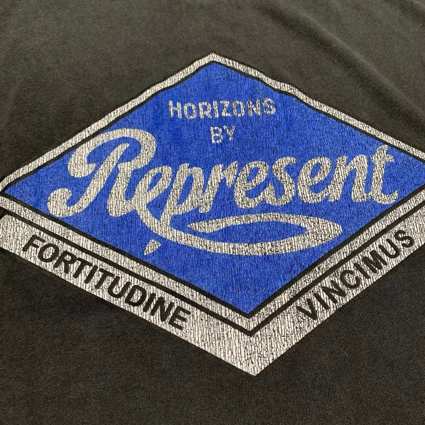 Represent Small Classic Parts Vintage Grey Tee