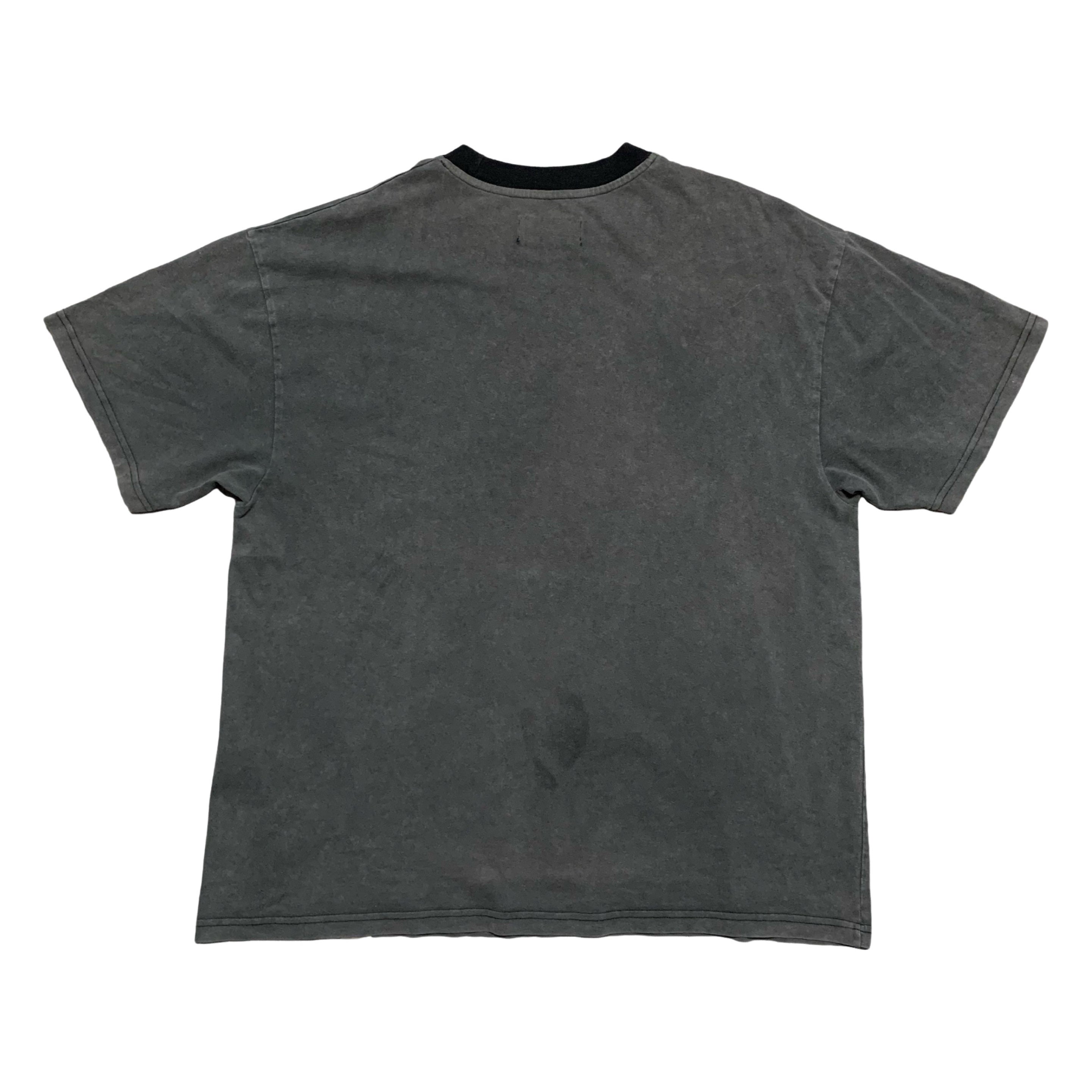 Represent Large Arched Logo Vintage Grey Tee