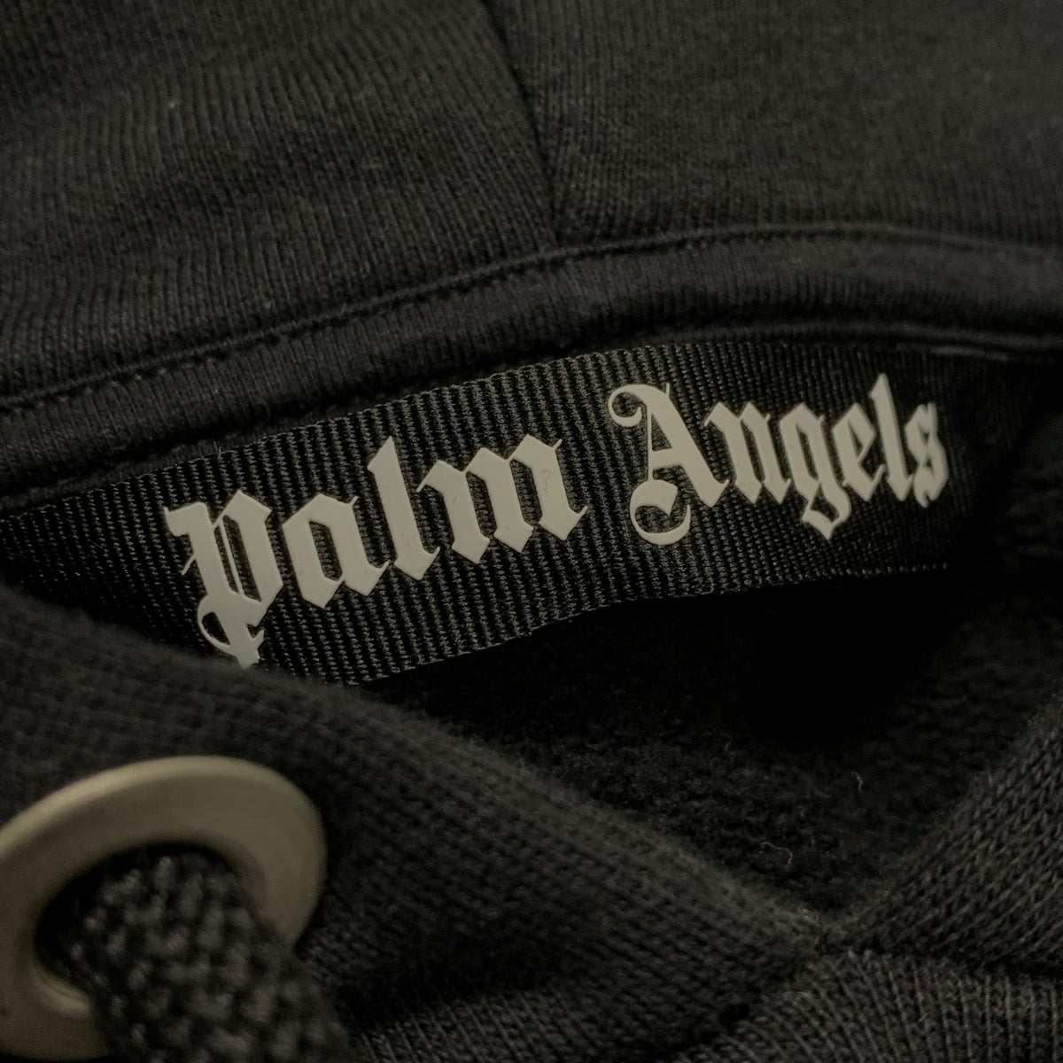 Palm Angels Small Hoodie Classic Black Hoodie Oversized Fit