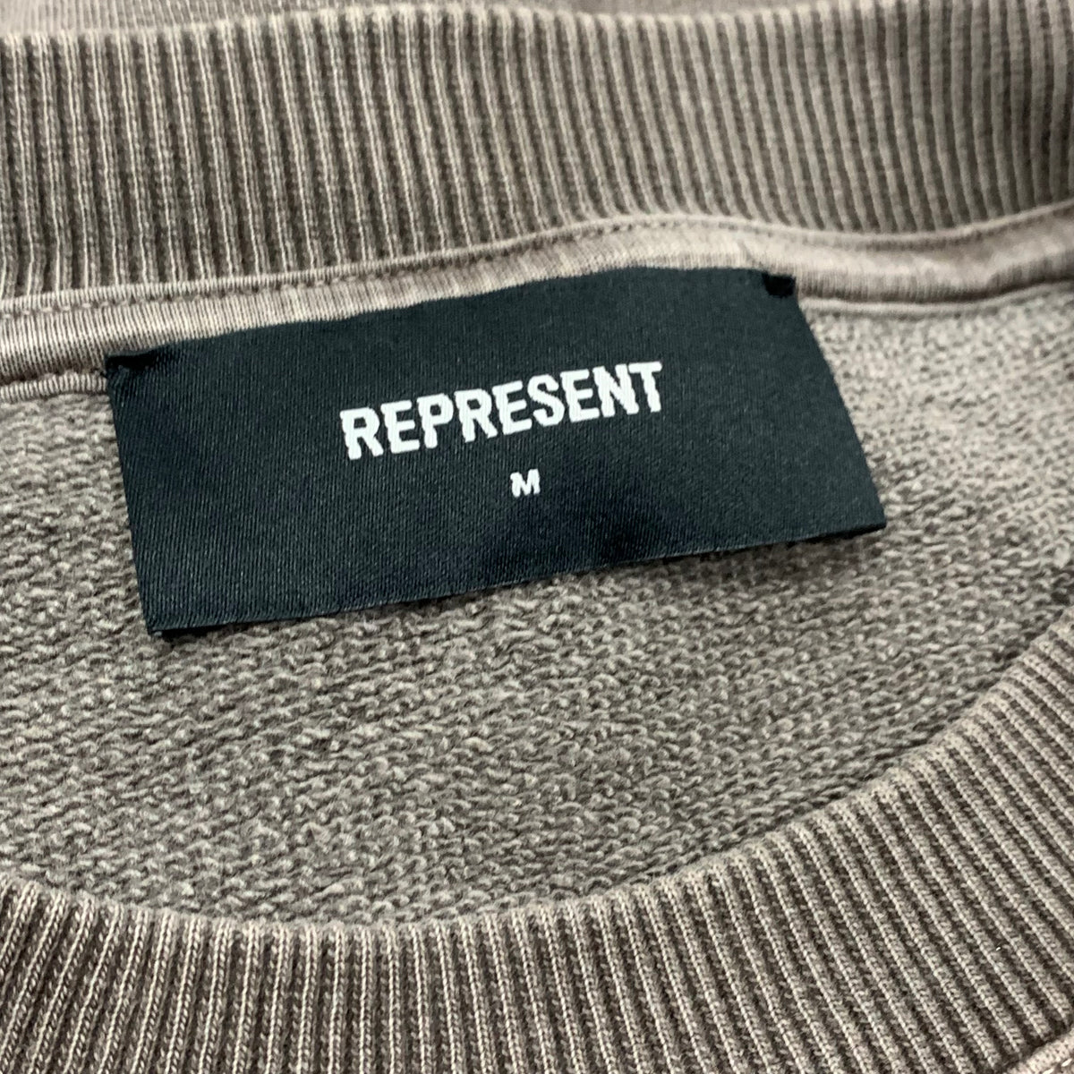 Represent Medium Sweatshirt Owners Club Fog Sweater Crewneck