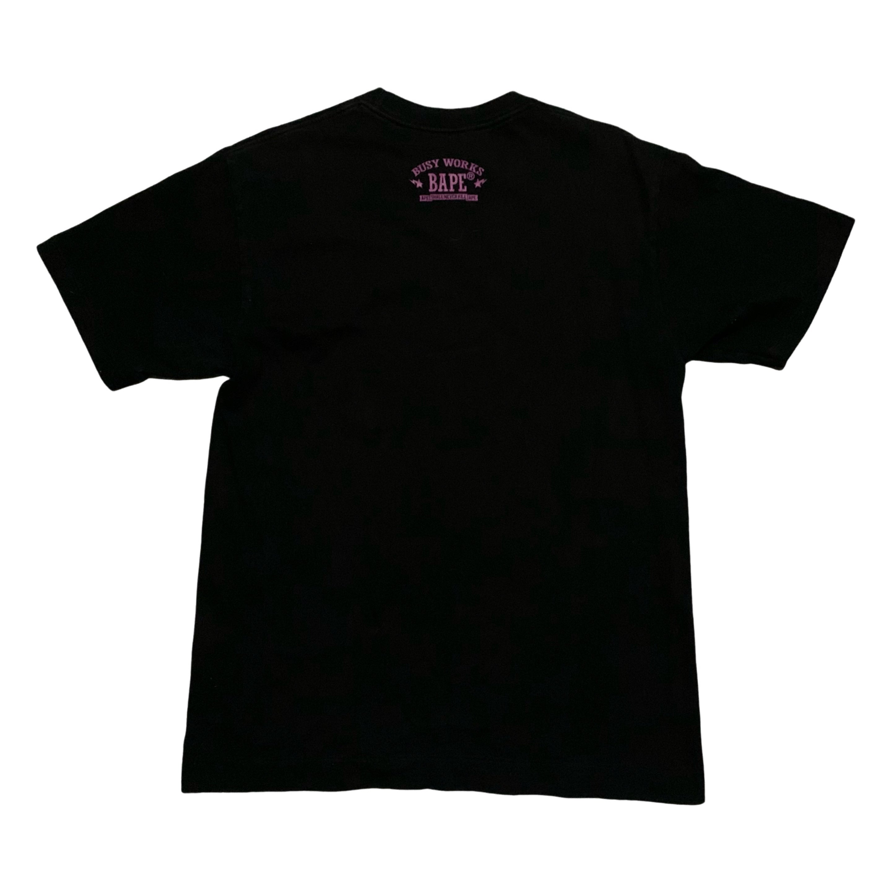 Bape Medium Generals Black Tee A Bathing Ape