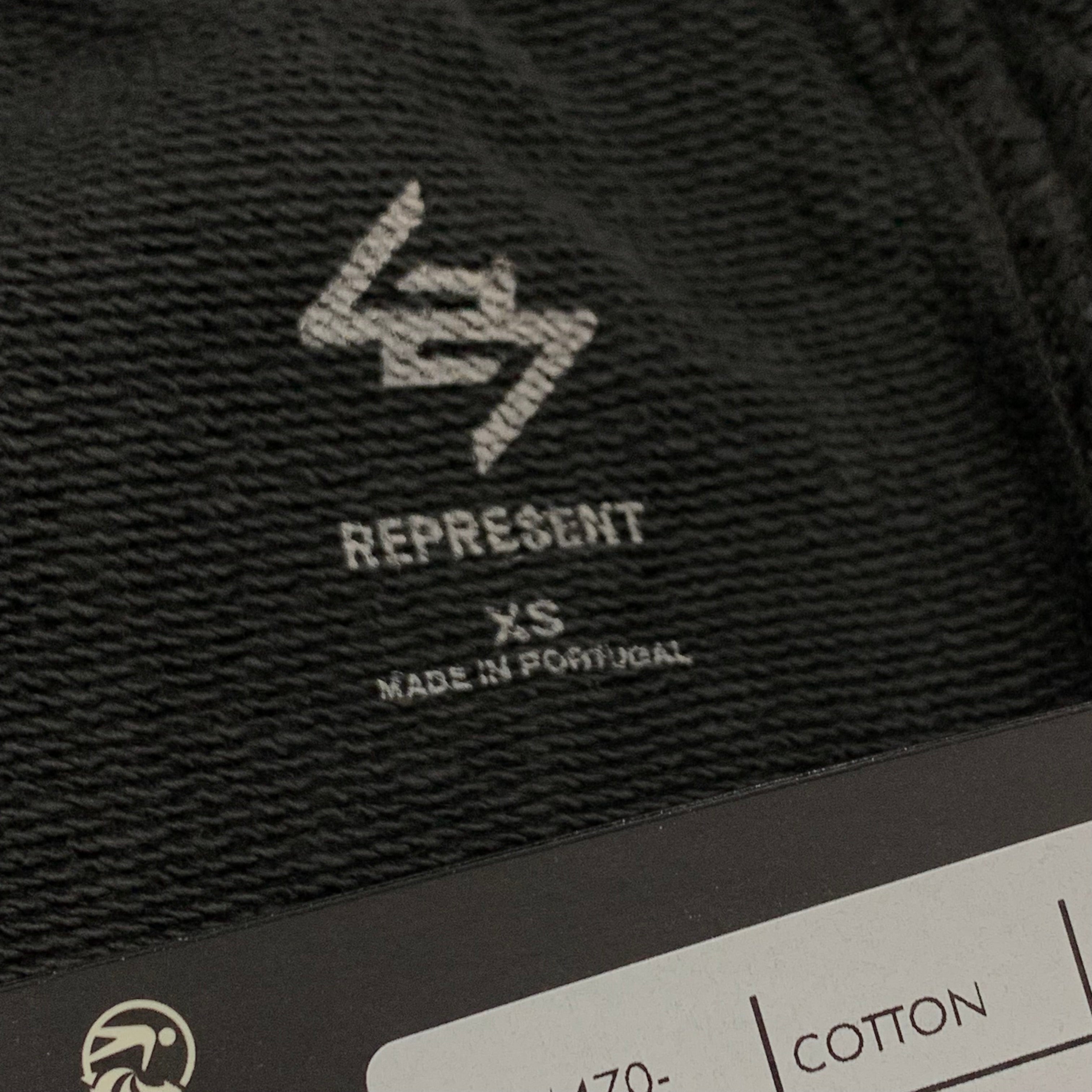 Represent XS Shorts 247 Motion Aged Black Bottoms