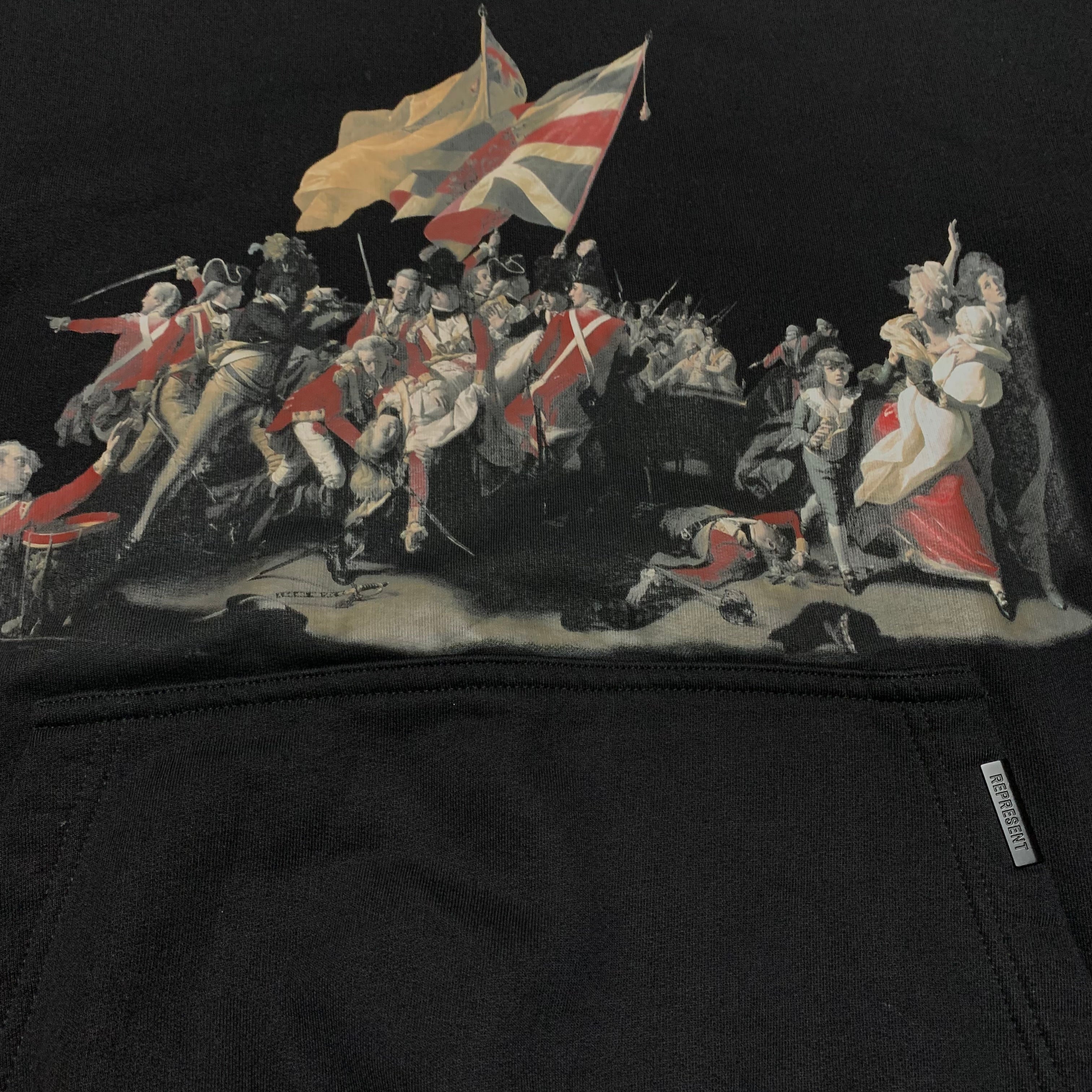 Represent Large Battle Archive Graphic Black Hoodie