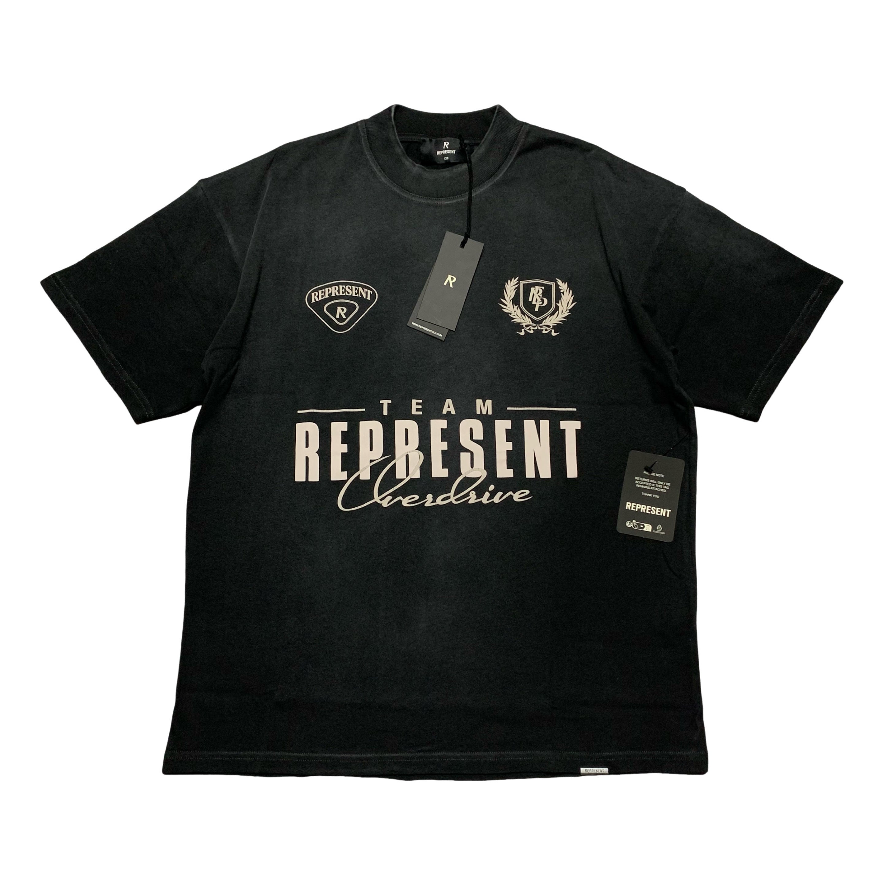 Represent XXS World Championship Stained Black Tee