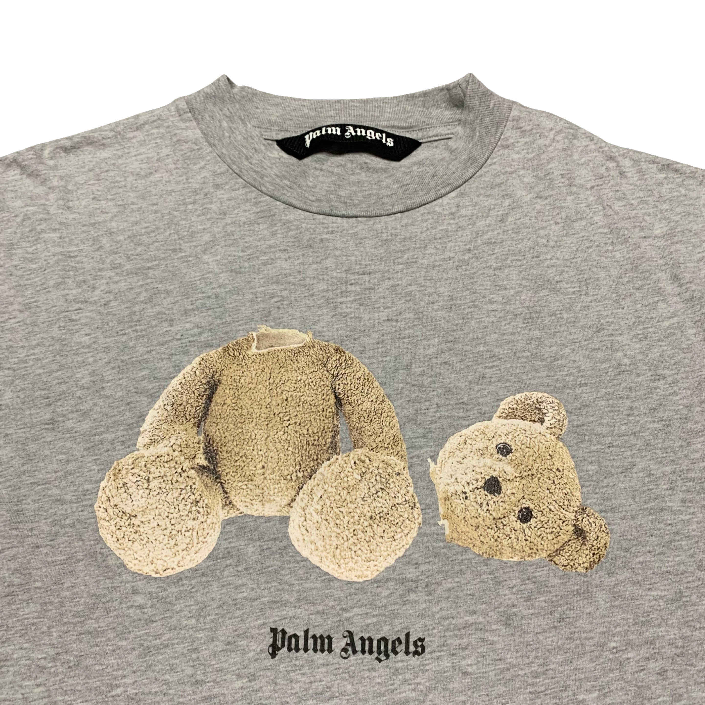 Palm Angels XL Classic Bear Grey Tee