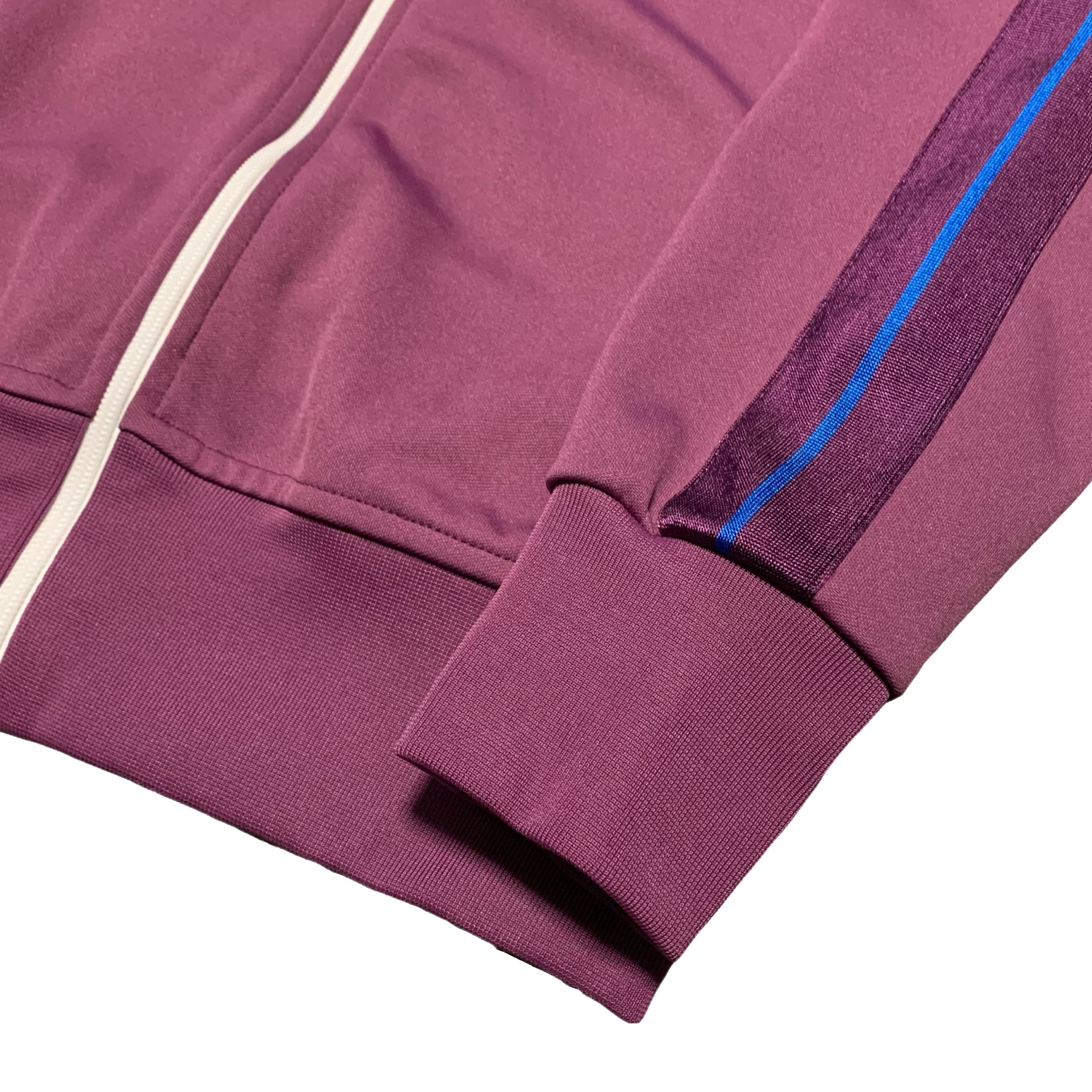 Palm Angels Medium Classic Purple Track Jacket Top