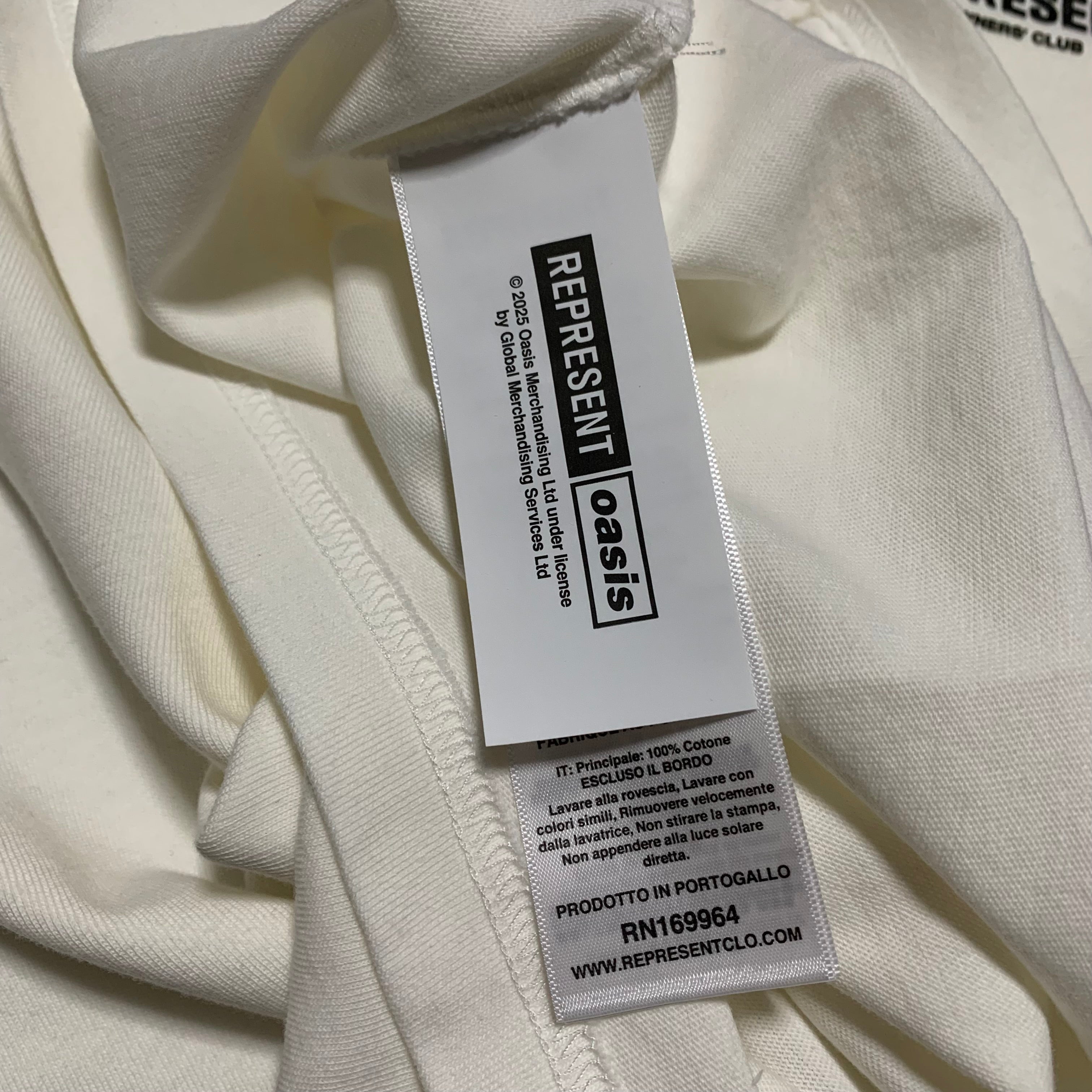 Represent XS Oasis Owners Club Flat White Tee