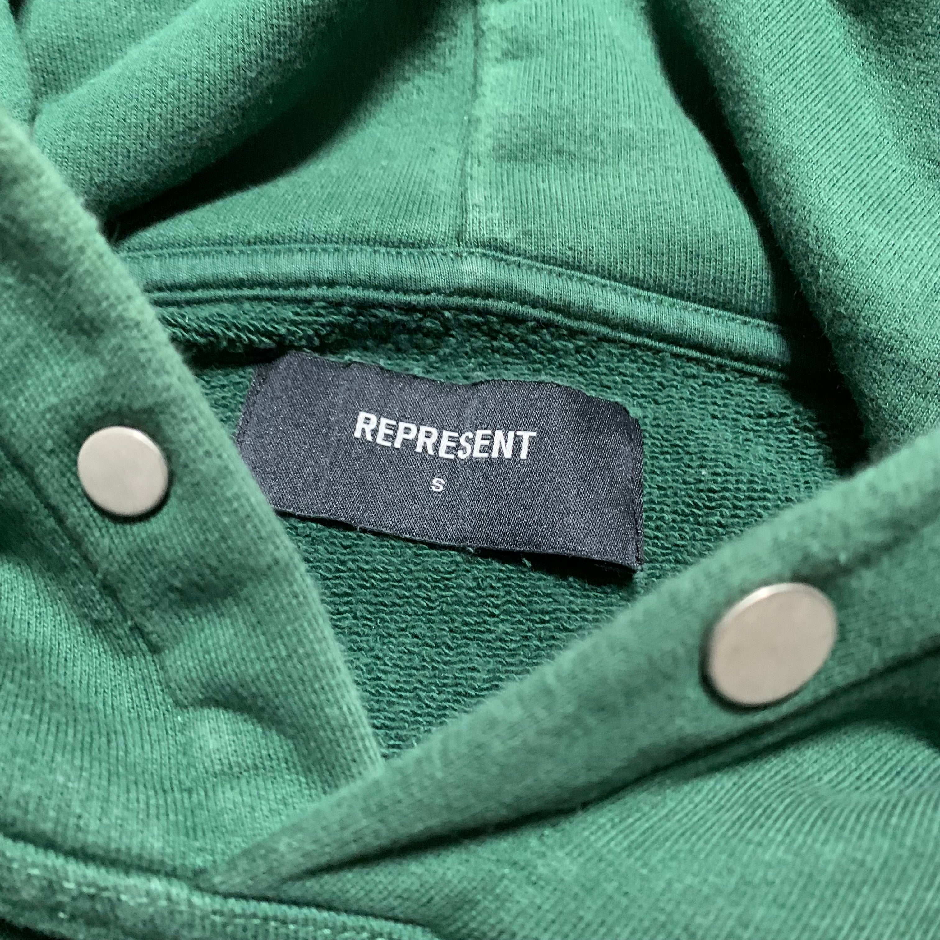 Represent Small Racing Team Green Hoodie