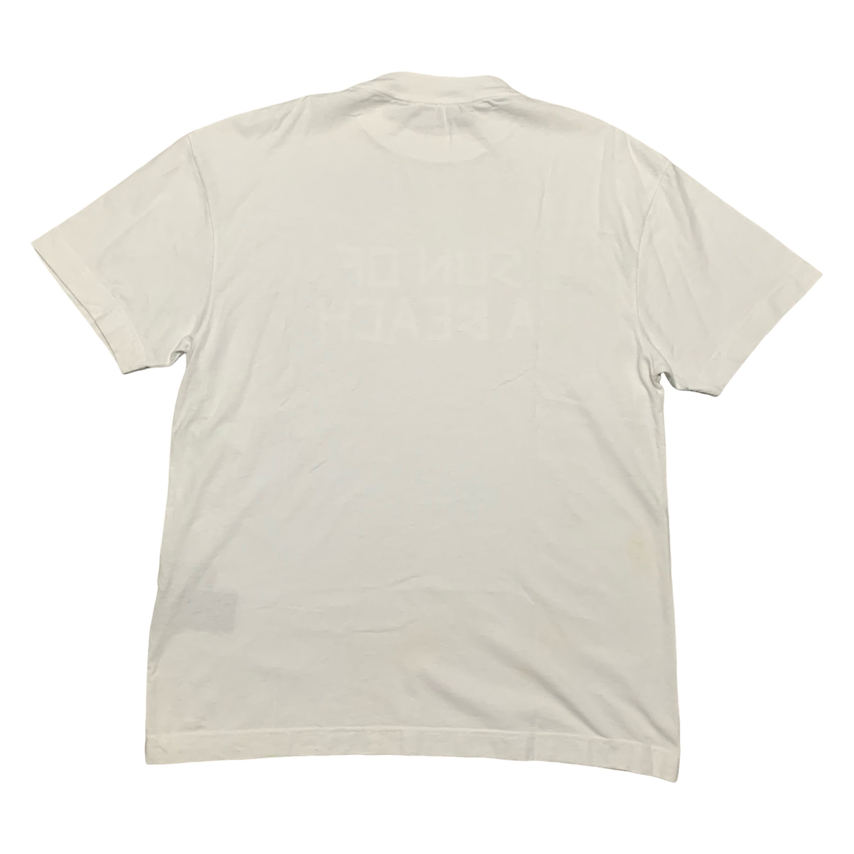 Palm Angels Large Sun Of Beach White Tee