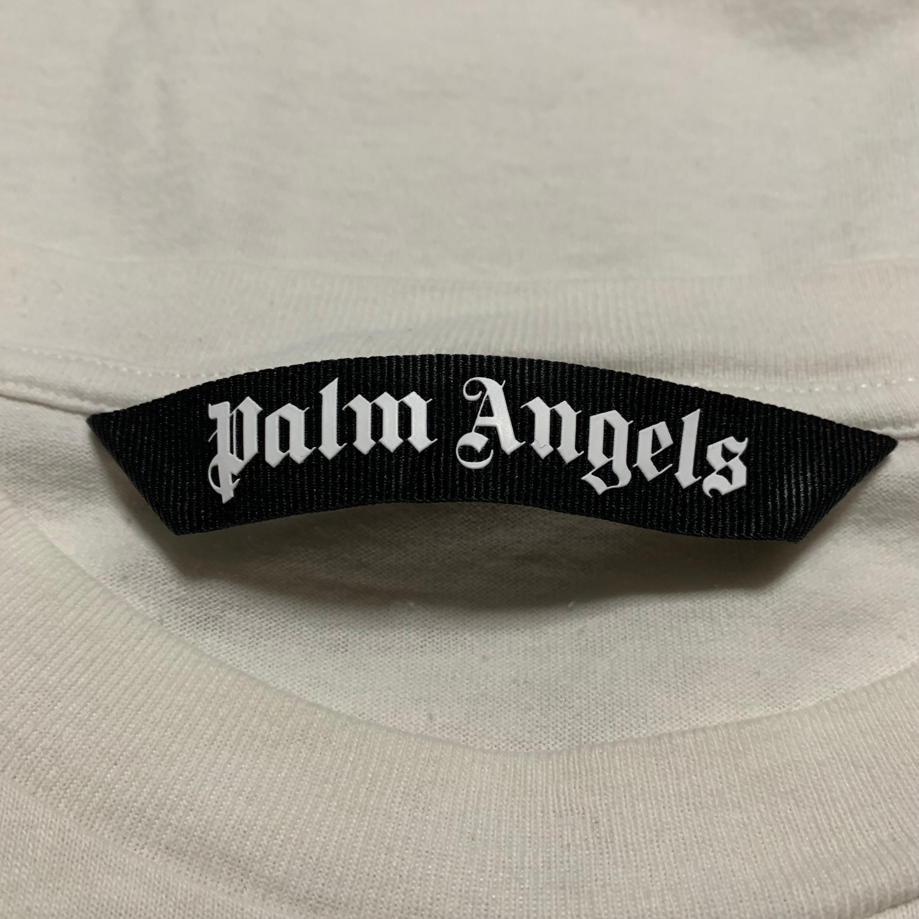 Palm Angels Medium Tree Logo White Tee