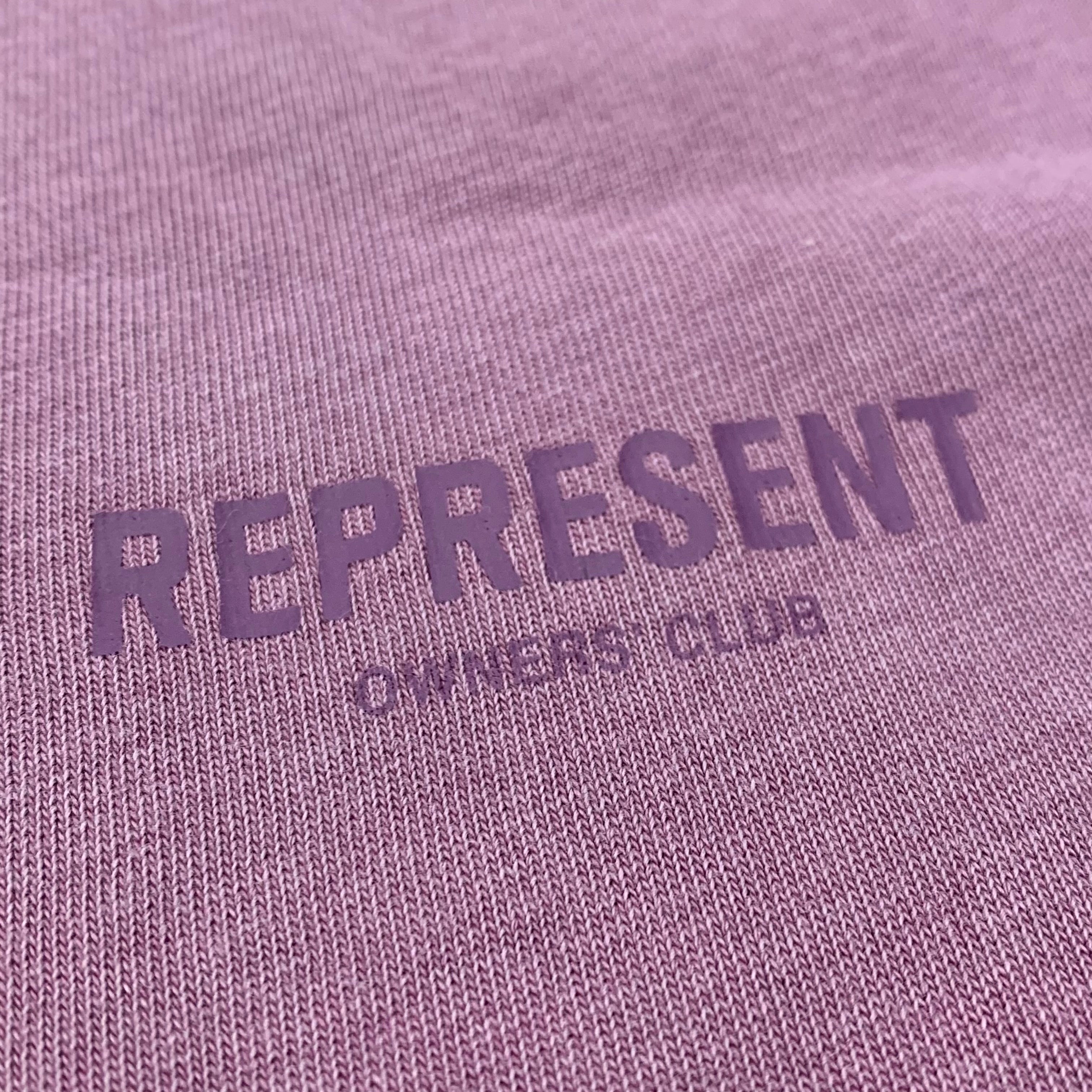 Represent Small Tee Owners Club Vintage Purple T-Shirt