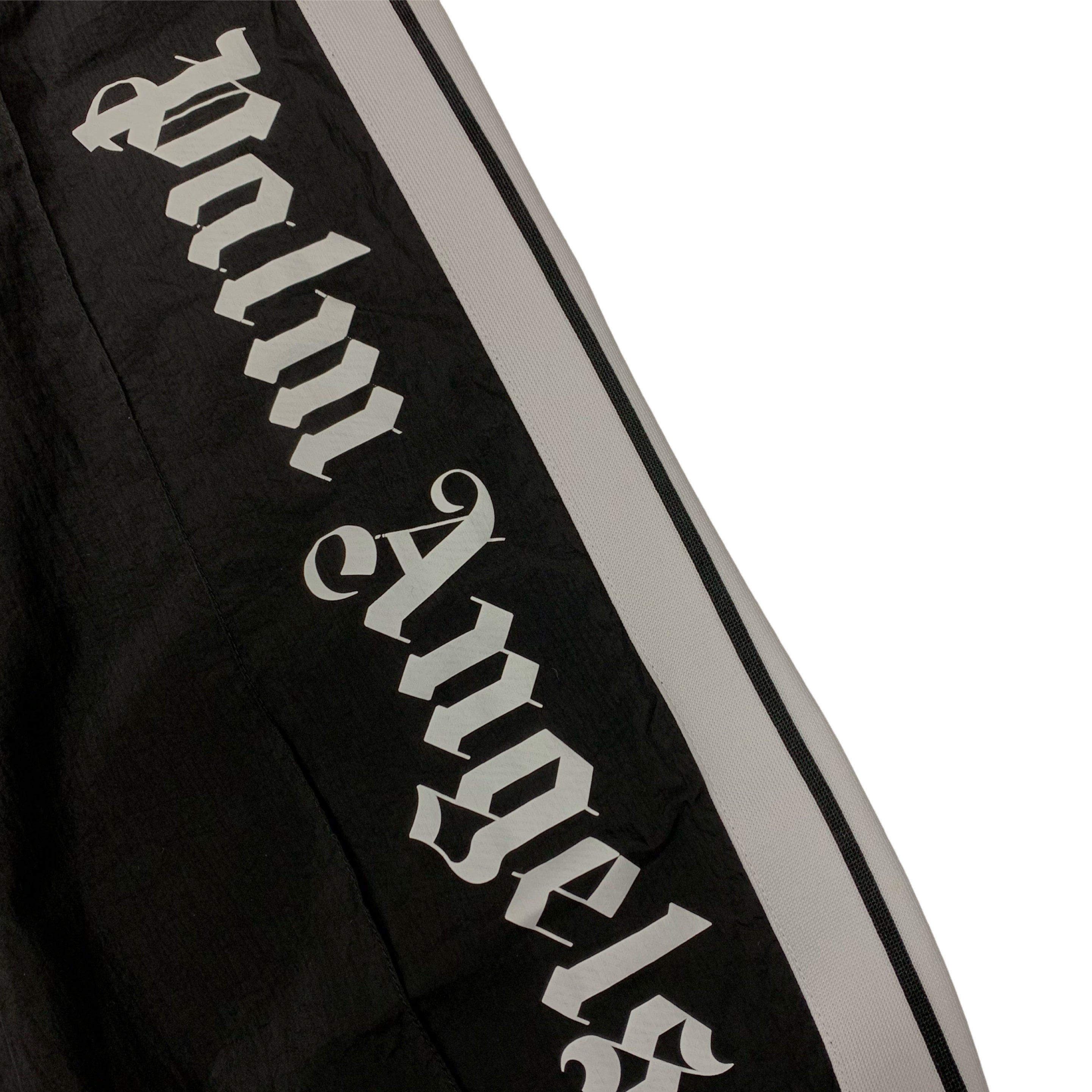 Palm Angels Medium Track Pants Black Stripe Bottoms