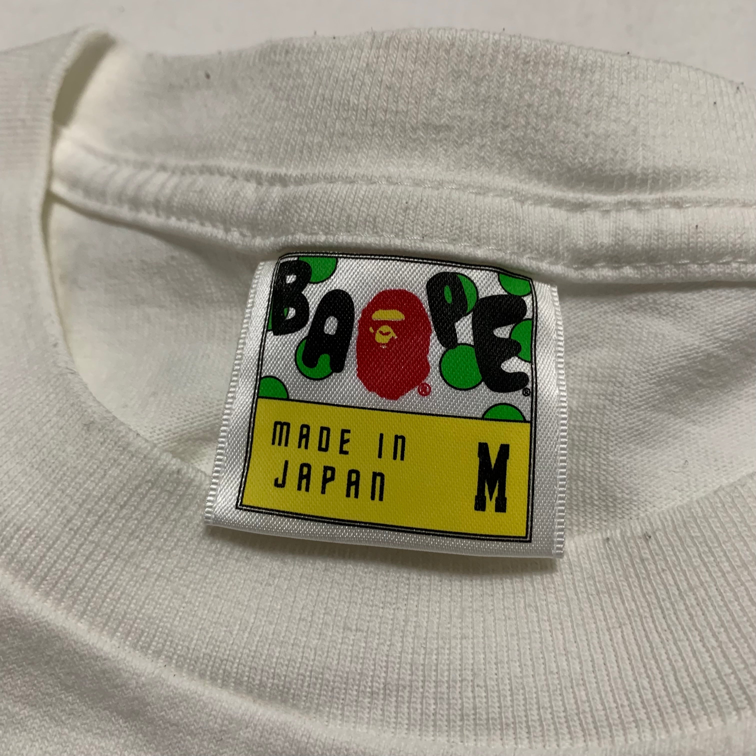 Bape Medium White Tee A Bathing Ape London Store Exclusive