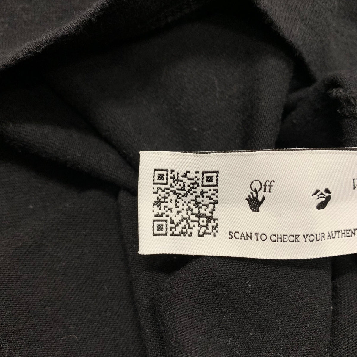 Off White Small Tee Caravaggio Arrows Black T-Shirt Virgil Abloh