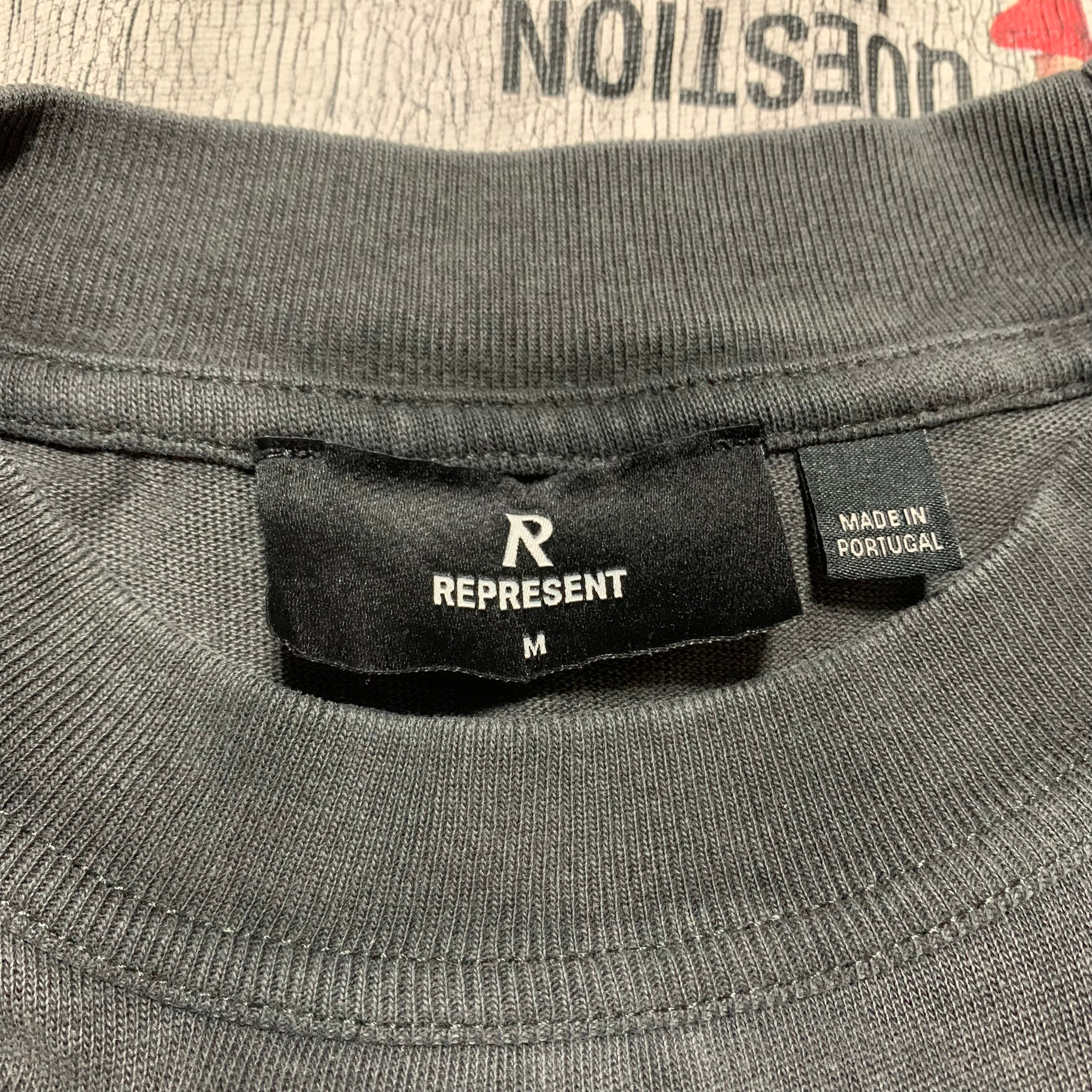 Represent Medium Your Innocence Vintage Grey Tee