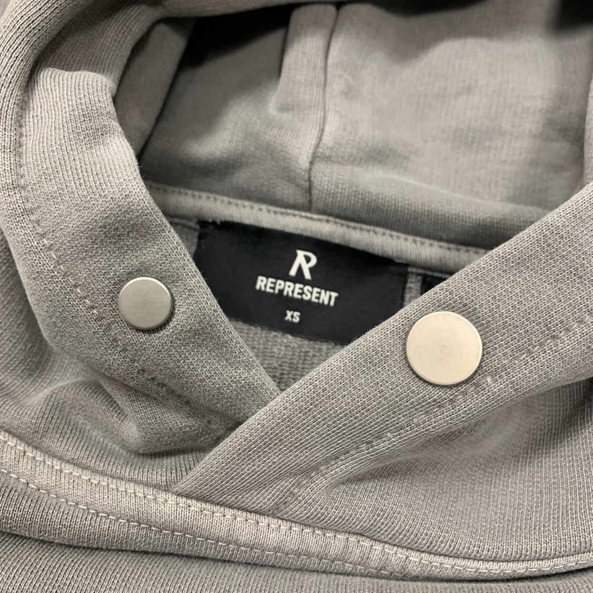 Represent XS Hoodie Rock Logo Ultimate Grey Hoodie