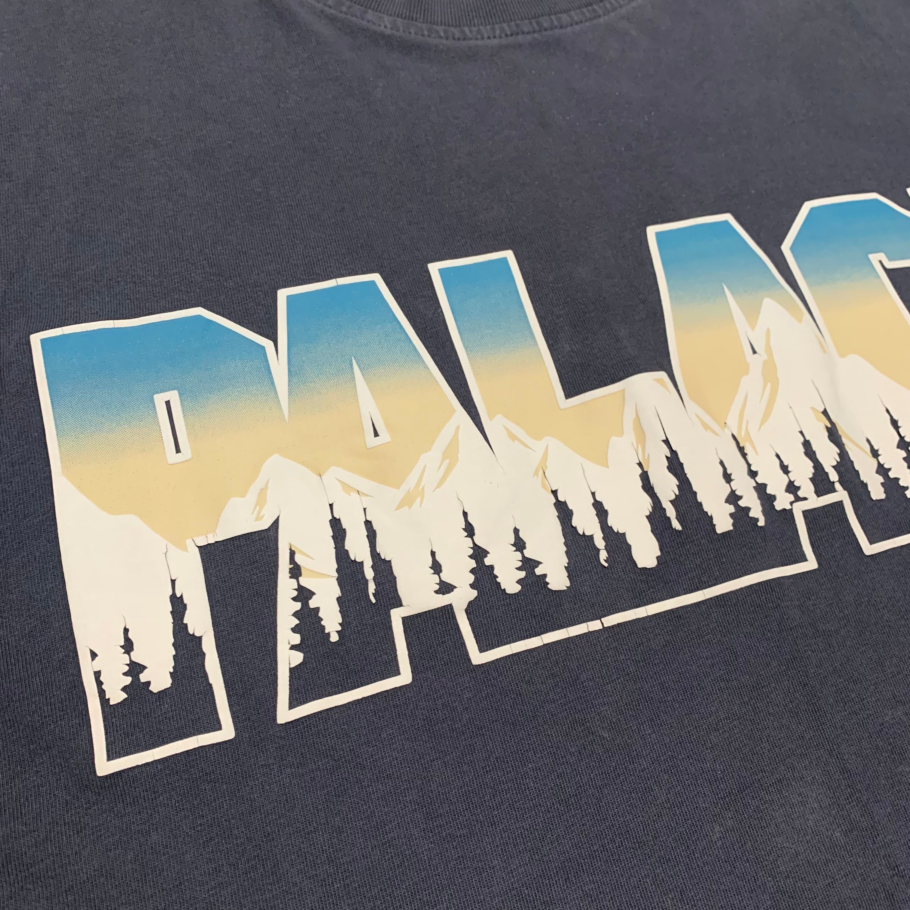 Palace Medium Palaska Navy Blue Tee Palace Skateboards