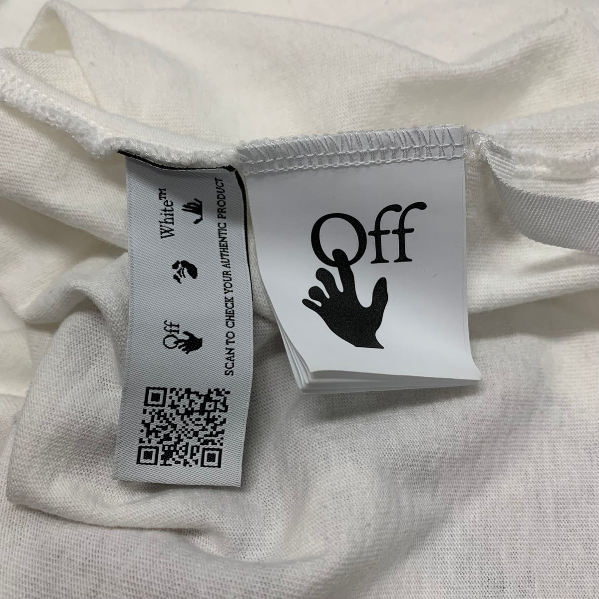 Off White Small Tee Marker Arrows White T-Shirt Virgil Abloh