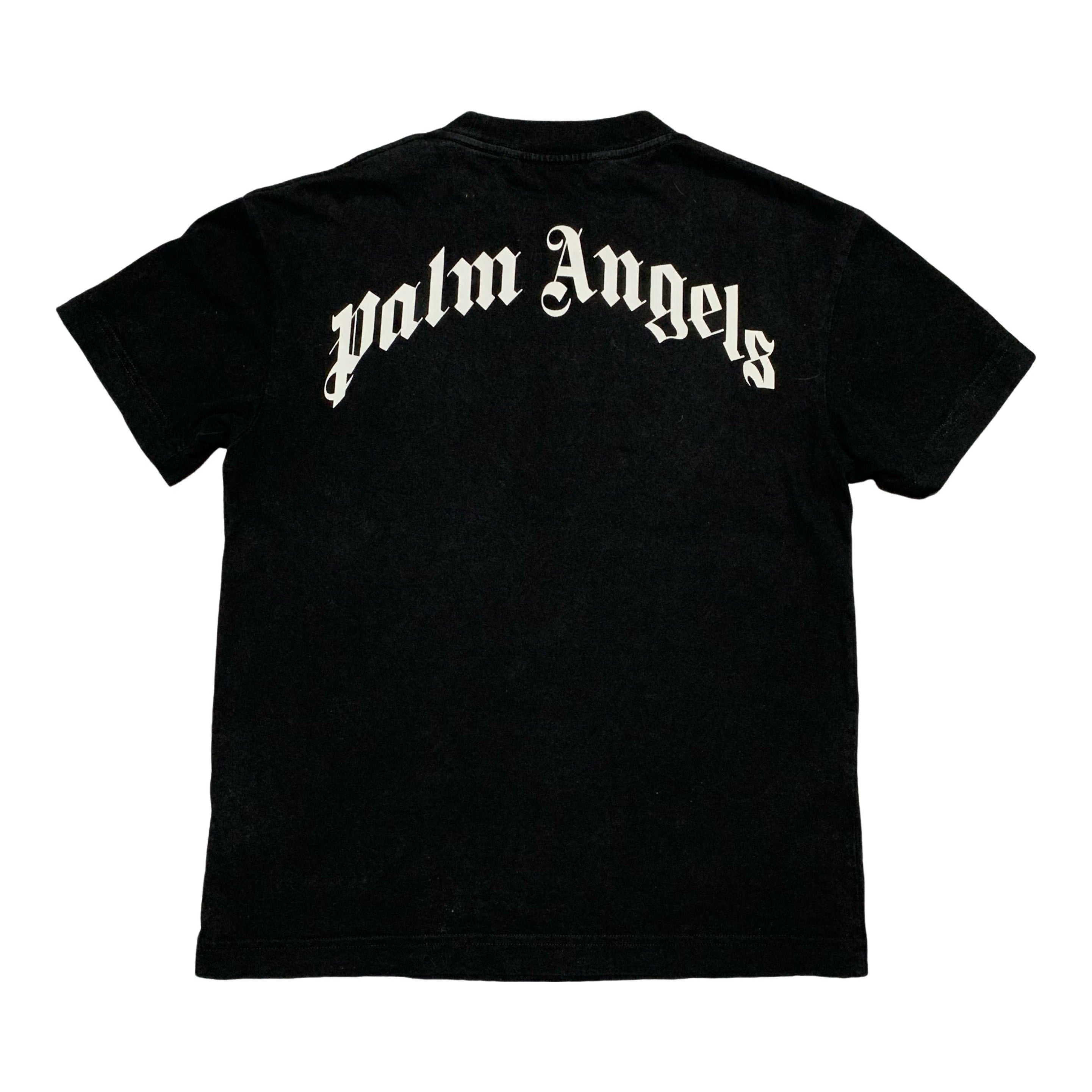 Palm Angels Small Kill The Bear Black Tee